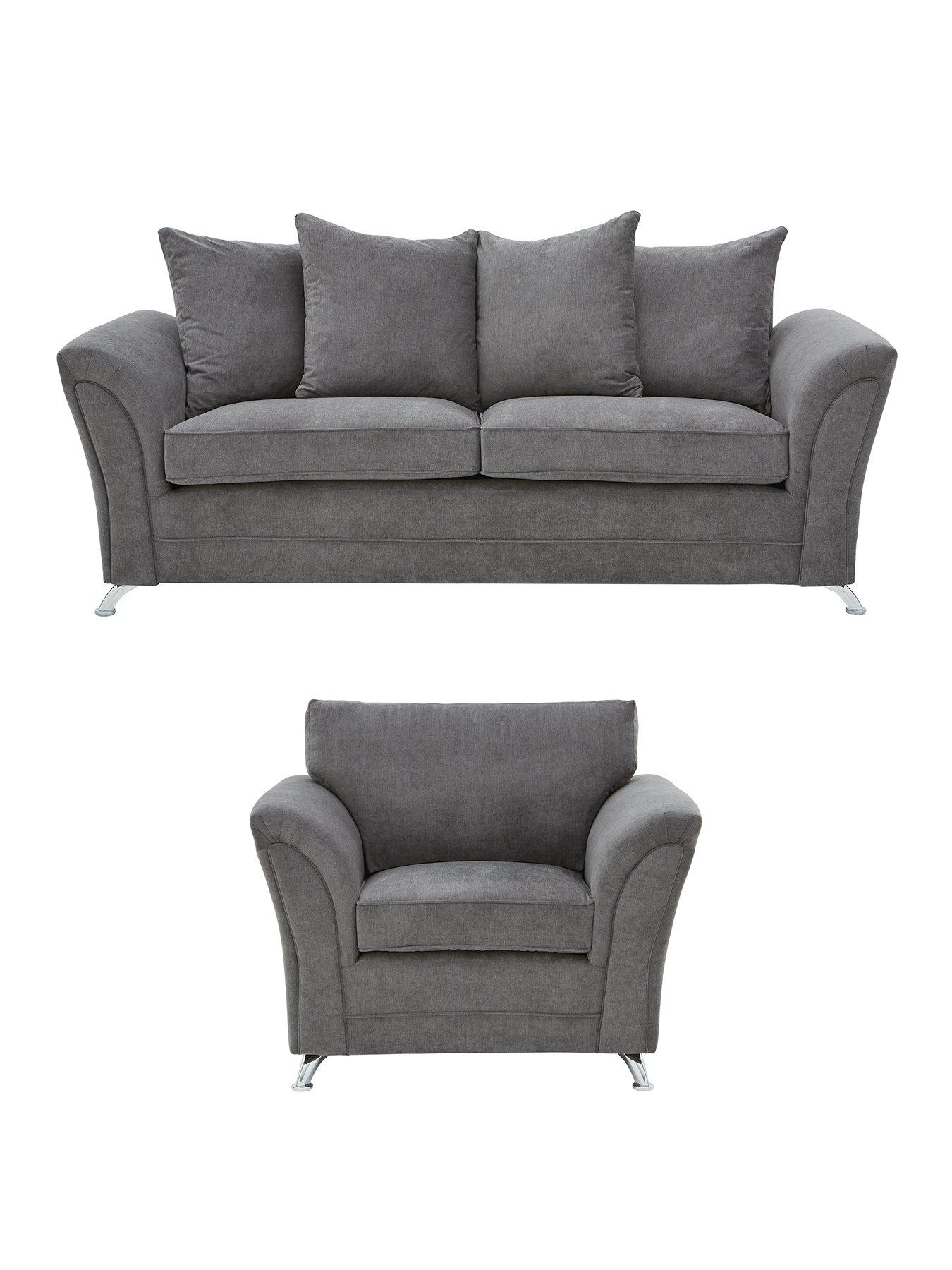 The Very Collection Dury 3 Seater + Chair