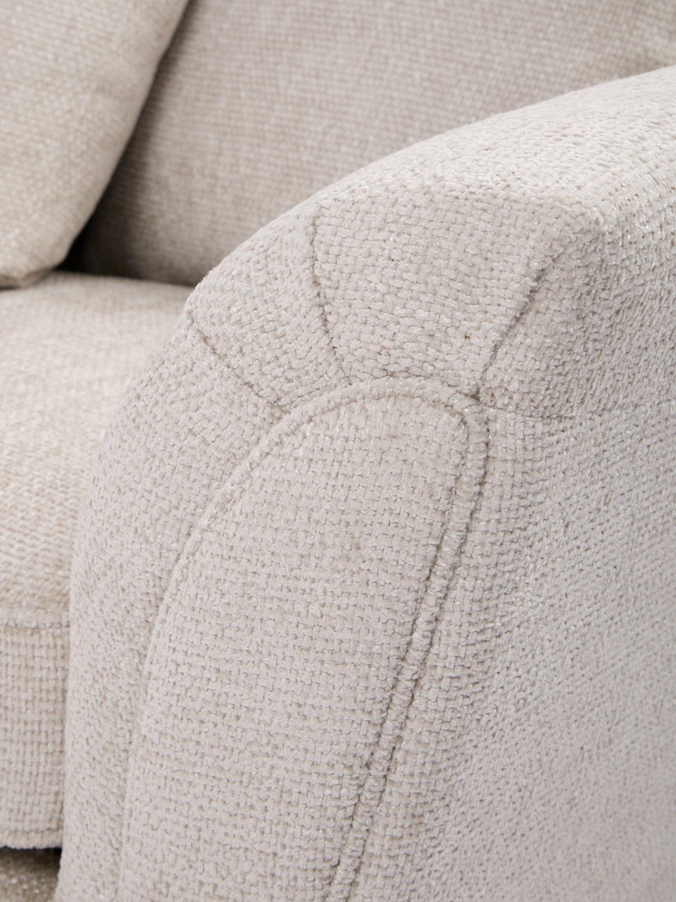 Image 5 of 6 of The Very Collection Dury Chunky Weave Scatter 3 + Chair - Natural