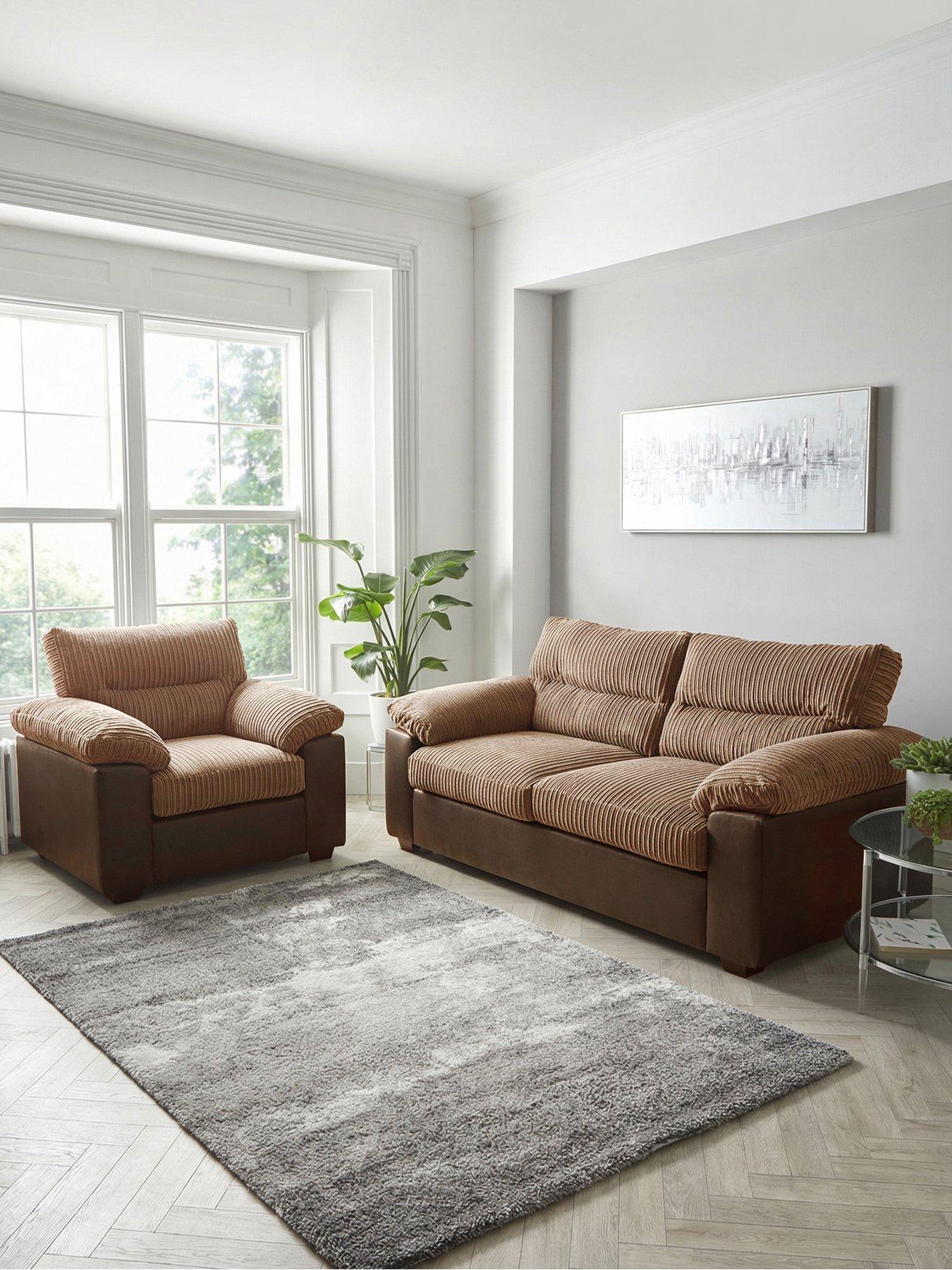 The Very Collection Armstrong 3 Seater + Chair