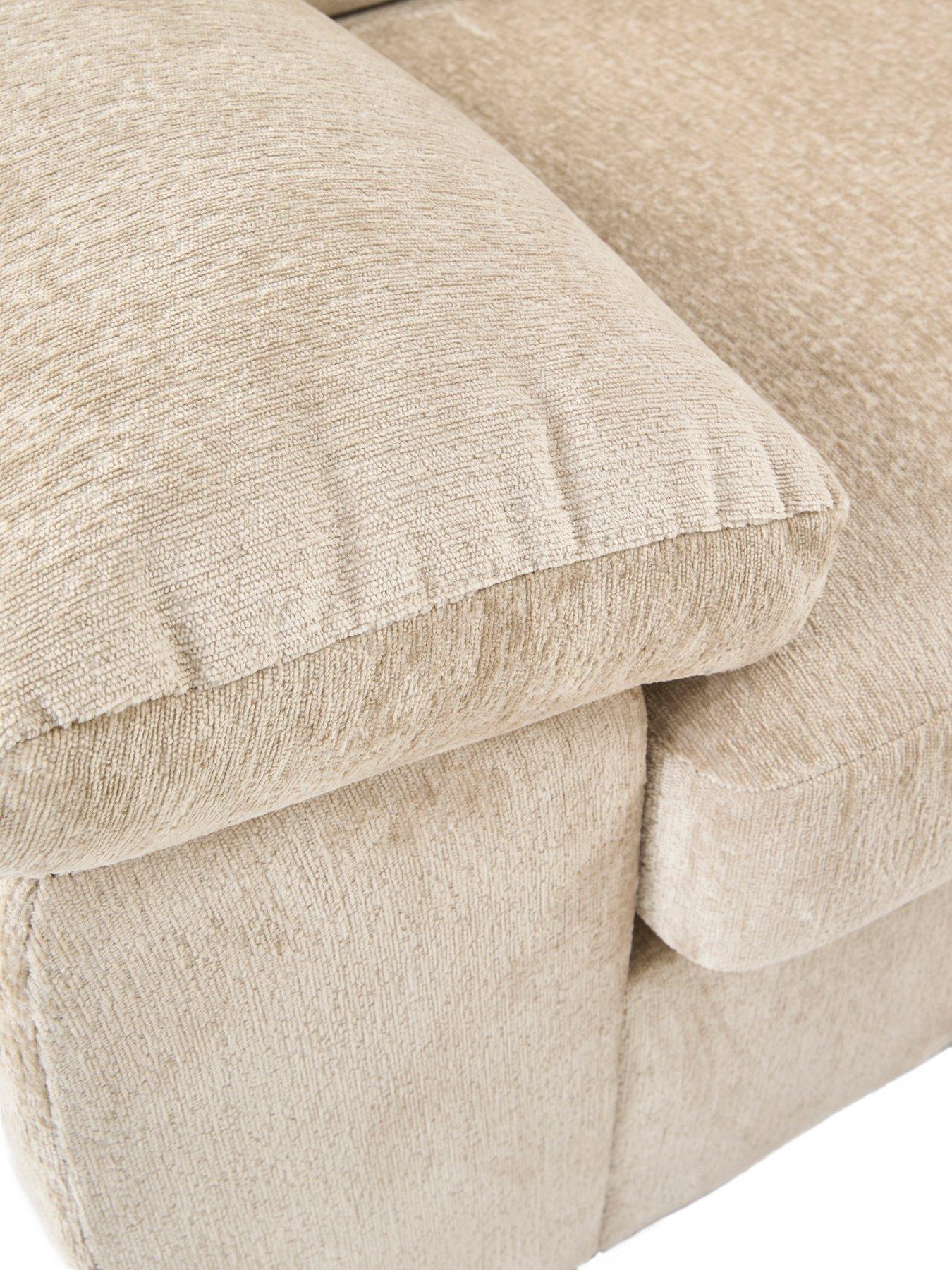 Image 5 of 6 of The Very Collection Salerno 3 Seater + Chair - Natural