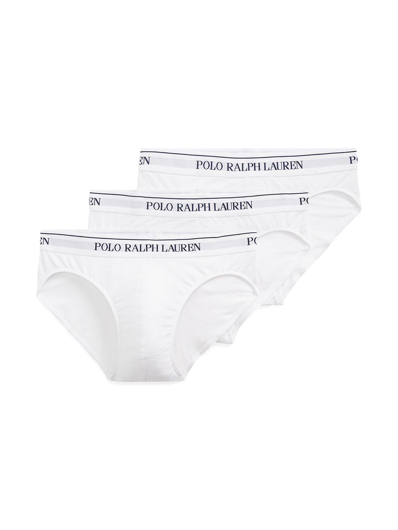 Polo Ralph Lauren 3 Pack Low Rise Briefs - White