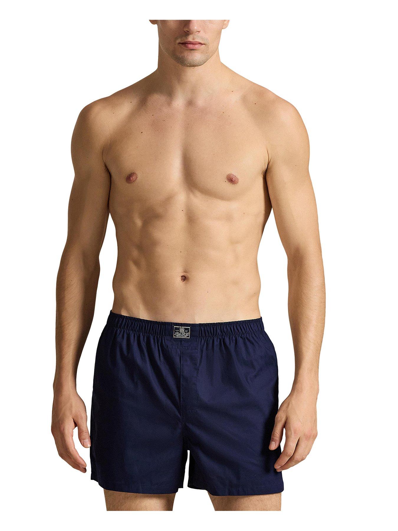 Image 2 of 4 of Polo Ralph Lauren 3 Pack Woven Boxers - Assorted