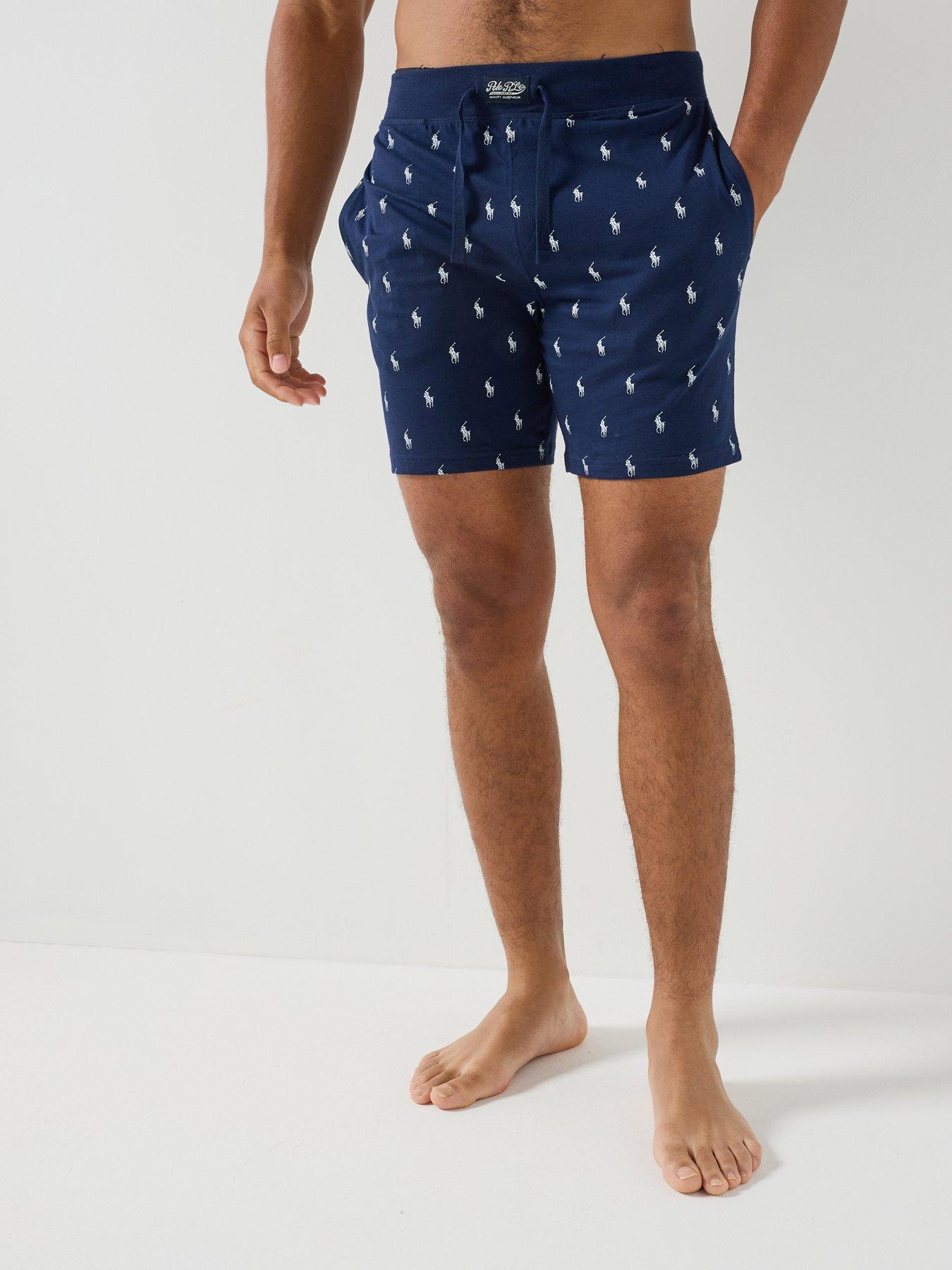 Polo Ralph Lauren Pp All Over Print Loungewear Shorts - Navy