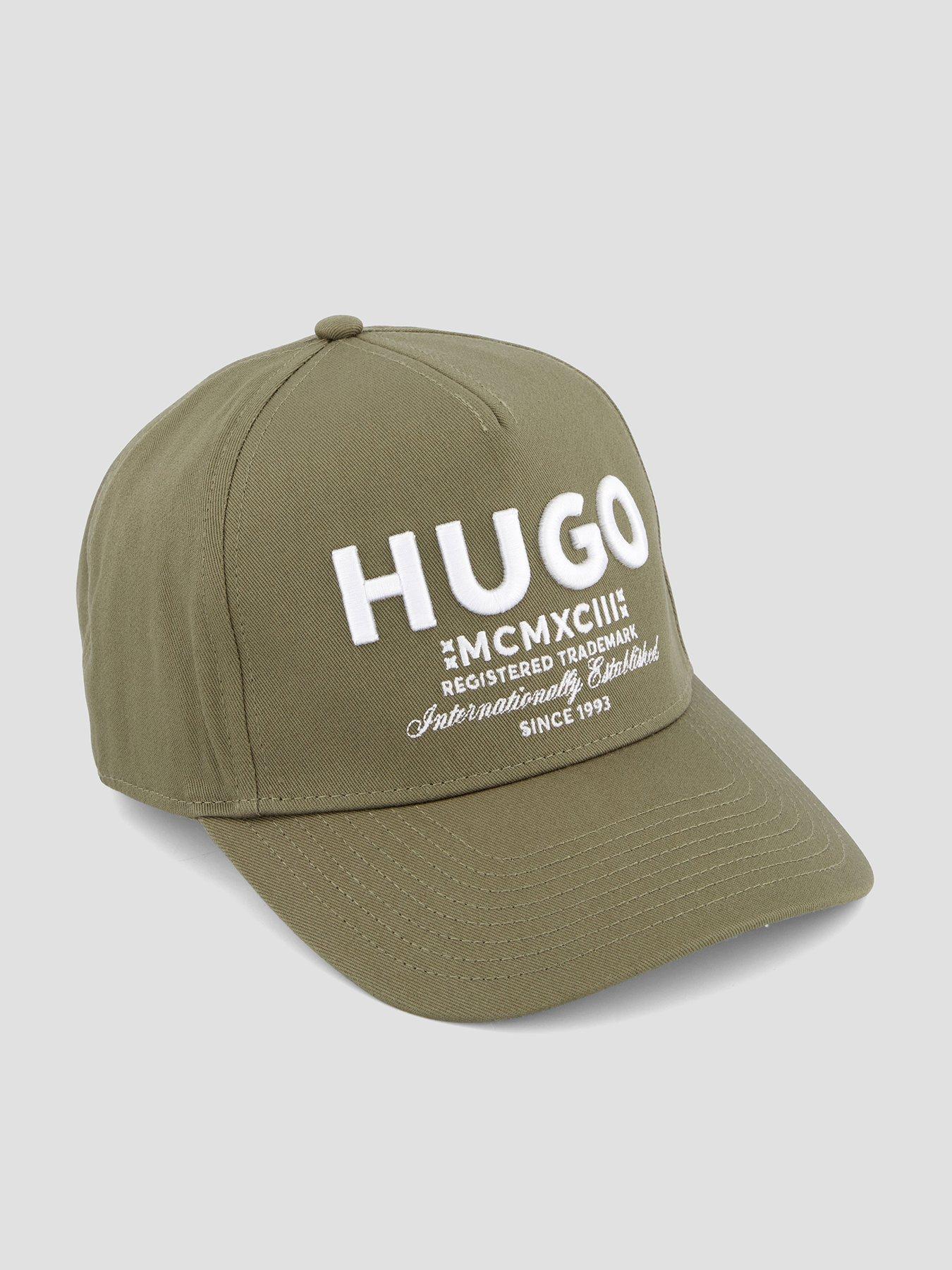 HUGO Hugo Blue Merk International Logo Baseball Cap - Green