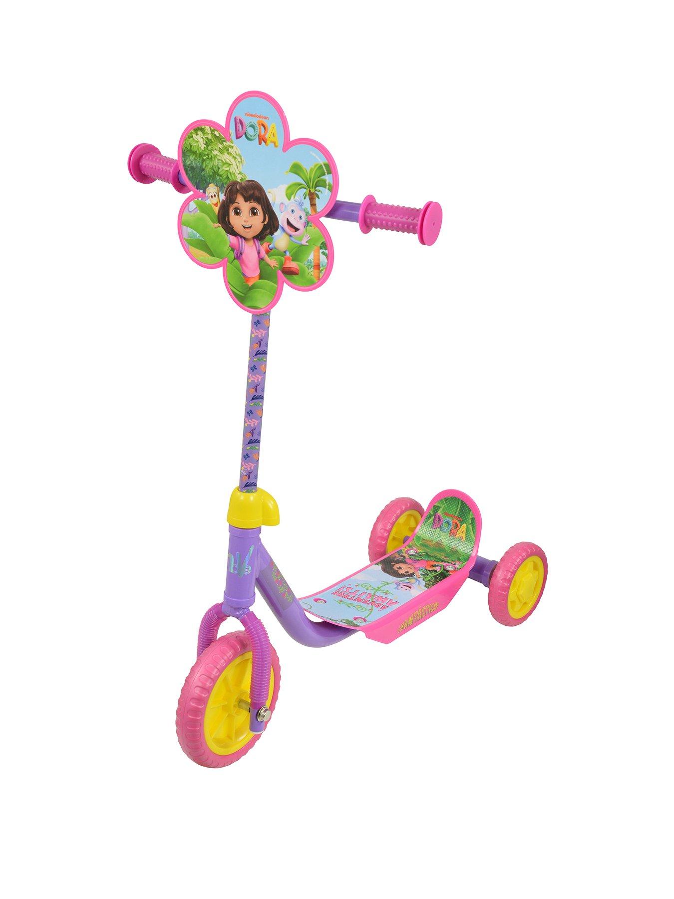 Image 1 of 6 of Dora the Explorer Dora Deluxe Tri Scooter