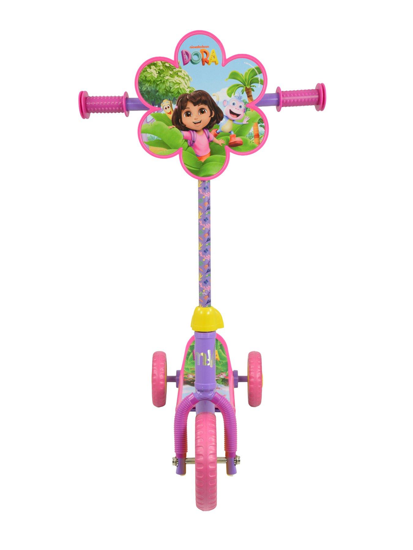 Image 4 of 6 of Dora the Explorer Dora Deluxe Tri Scooter