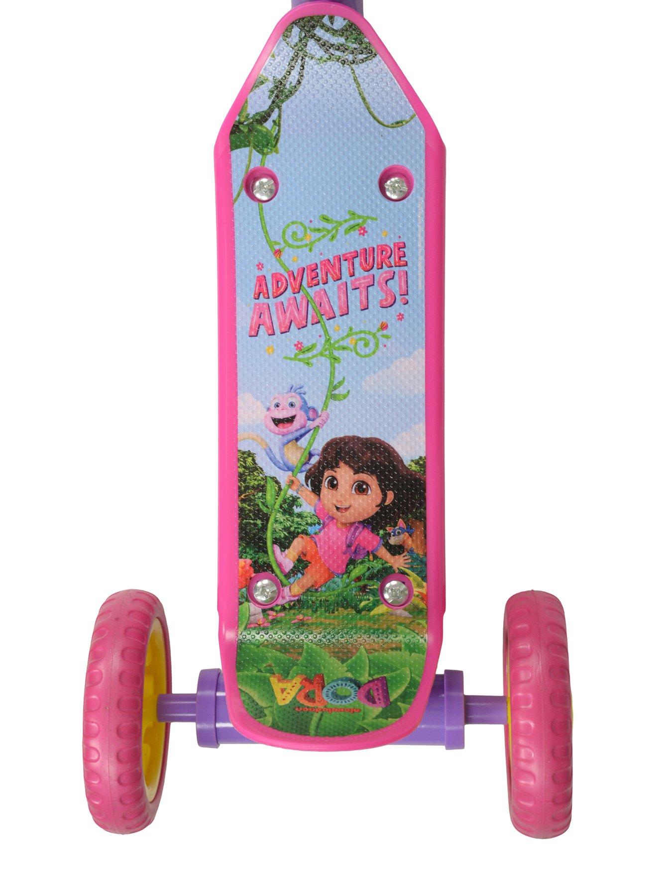 Image 5 of 6 of Dora the Explorer Dora Deluxe Tri Scooter
