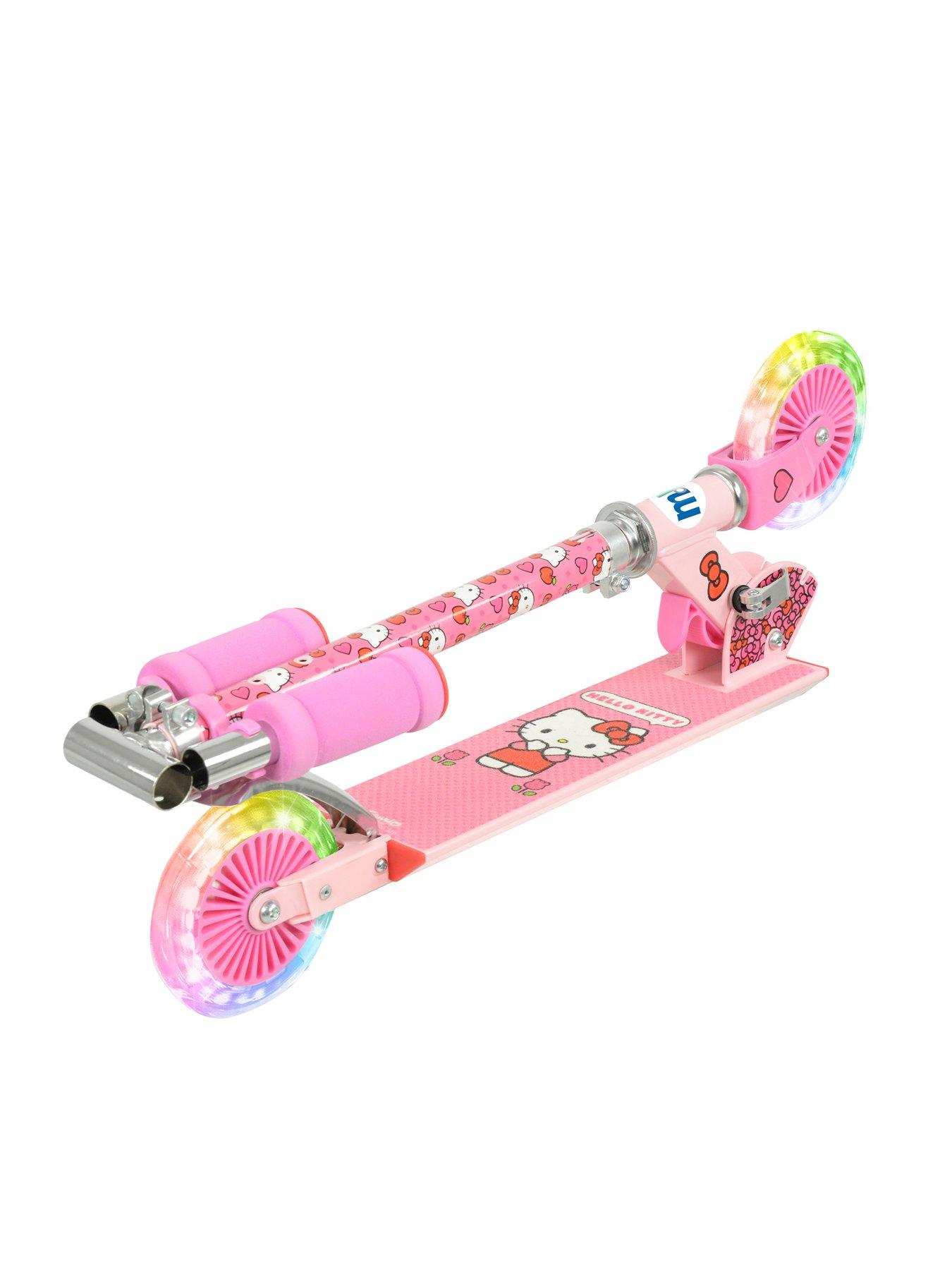 Image 7 of 7 of FINDING NEMO Hello Kitty Folding Inline Scooter with Light Up Wheels