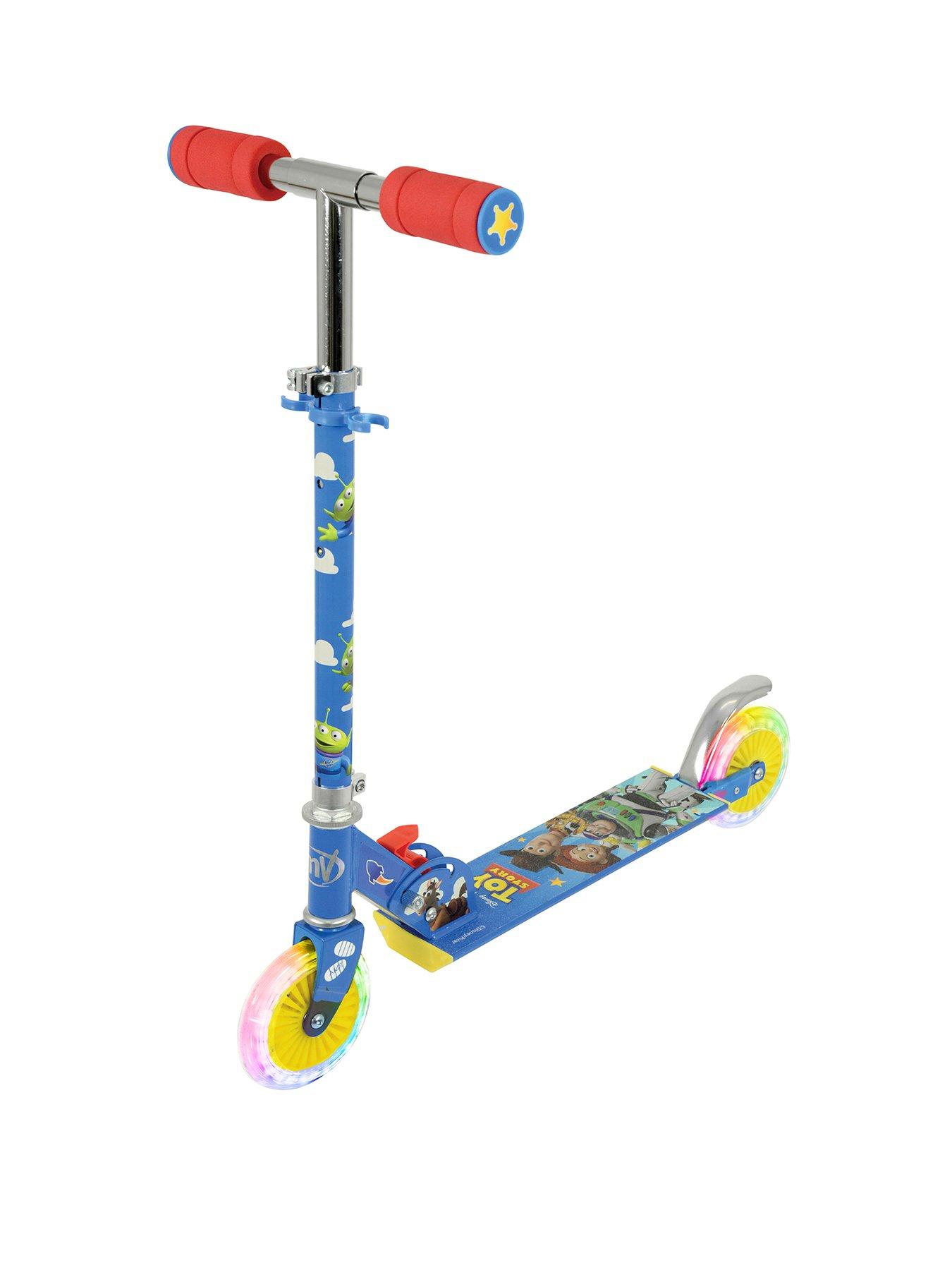 Toy Story Toy Story Folding Inline Scooter with Light Up Wheels