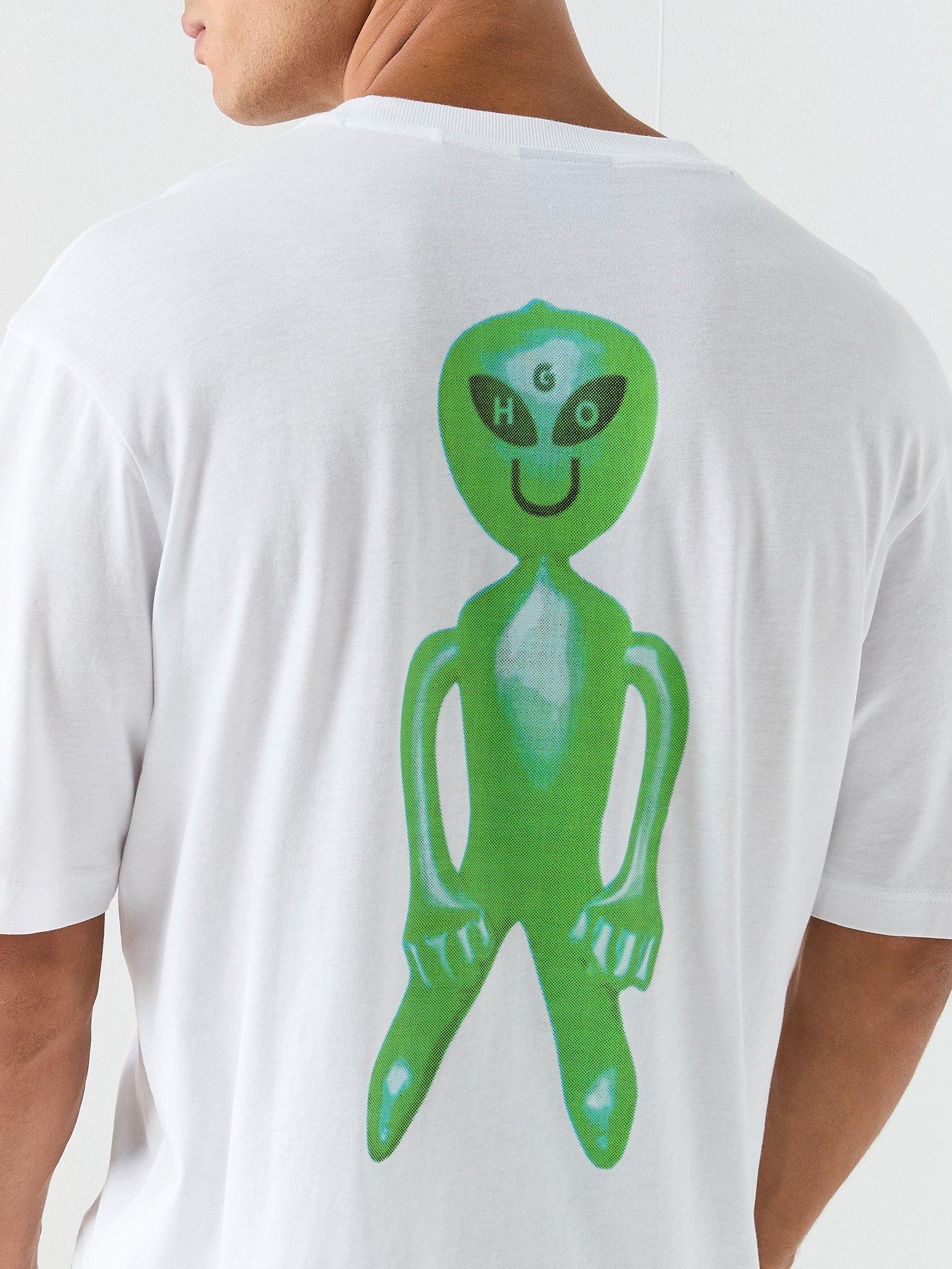hugo-blue-nufotee-alien-print-t-shirt-whitestillFront