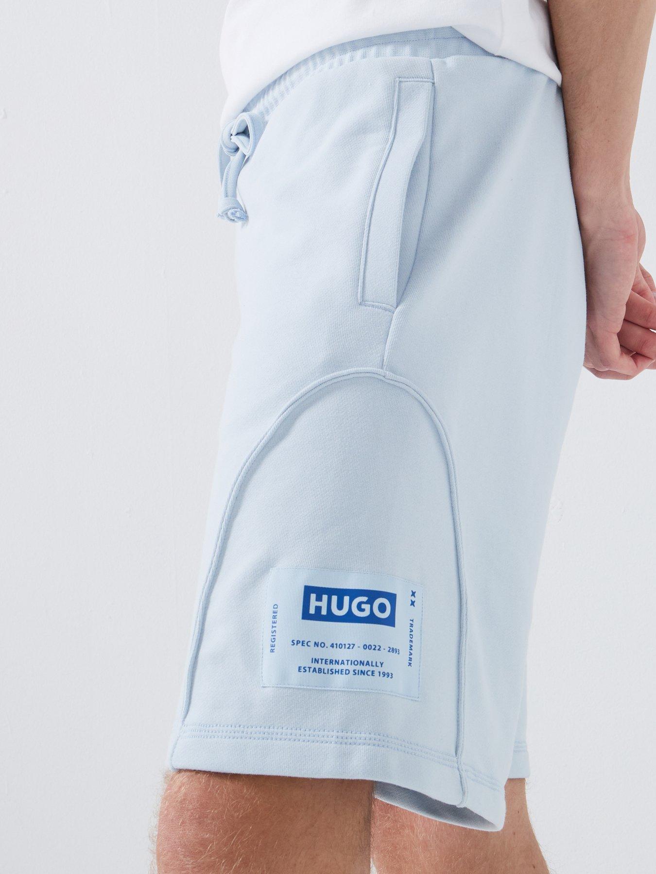 hugo-nurazort-regular-fit-sweat-shorts-blueoutfit
