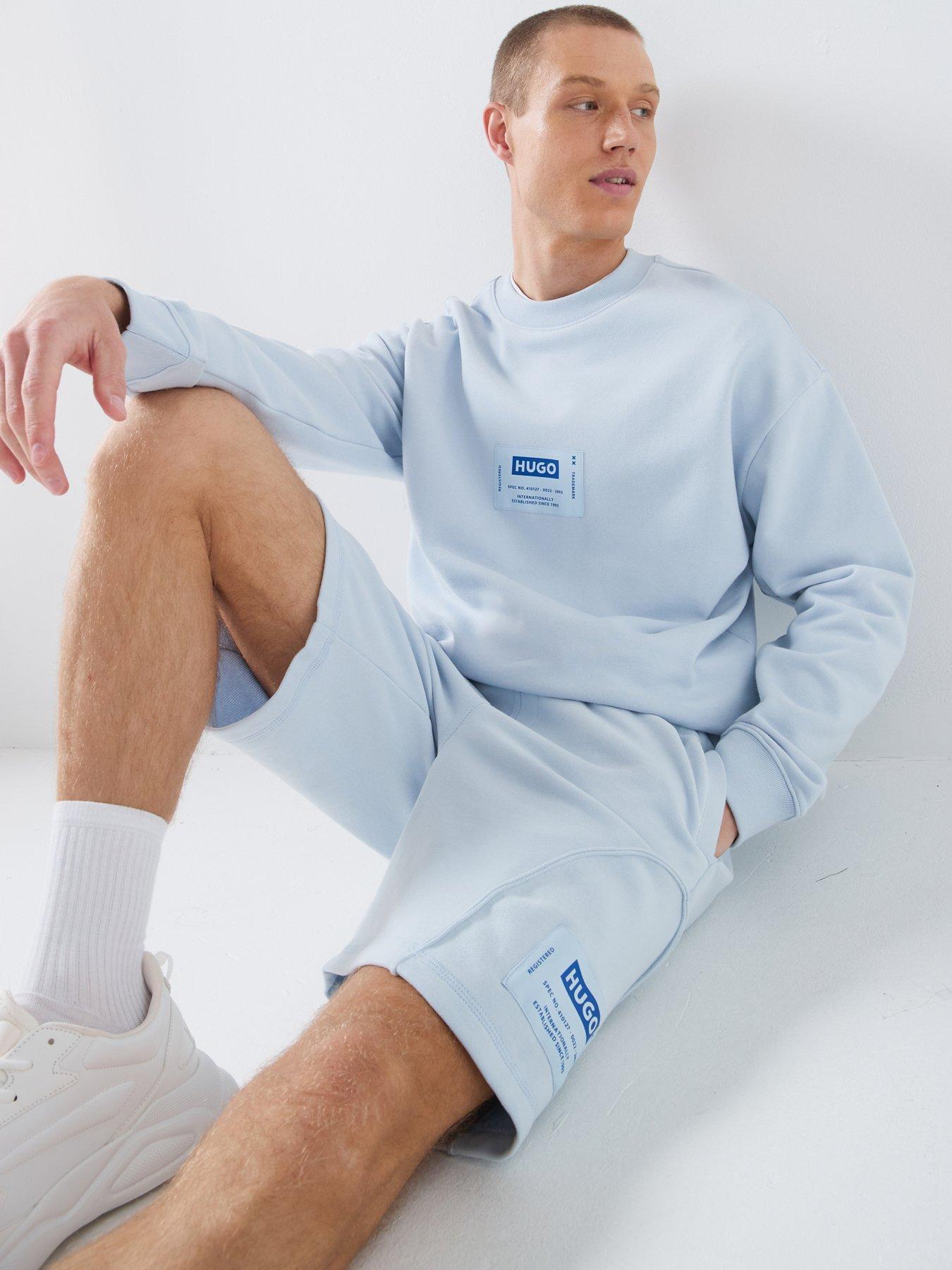 hugo-nurazort-regular-fit-sweat-shorts-bluedetail