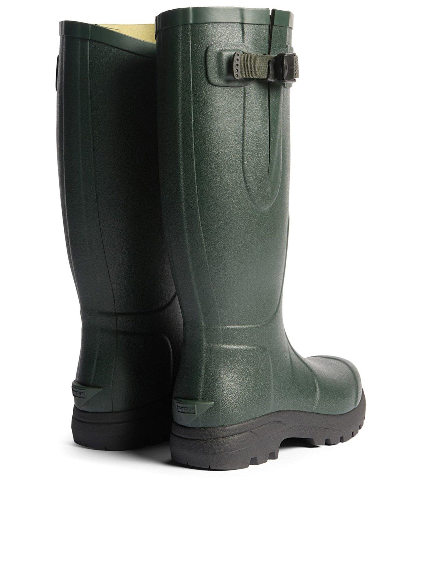 hunter-unisex-balmoral-mkii-side-adjustable-boot--dark-oliveback