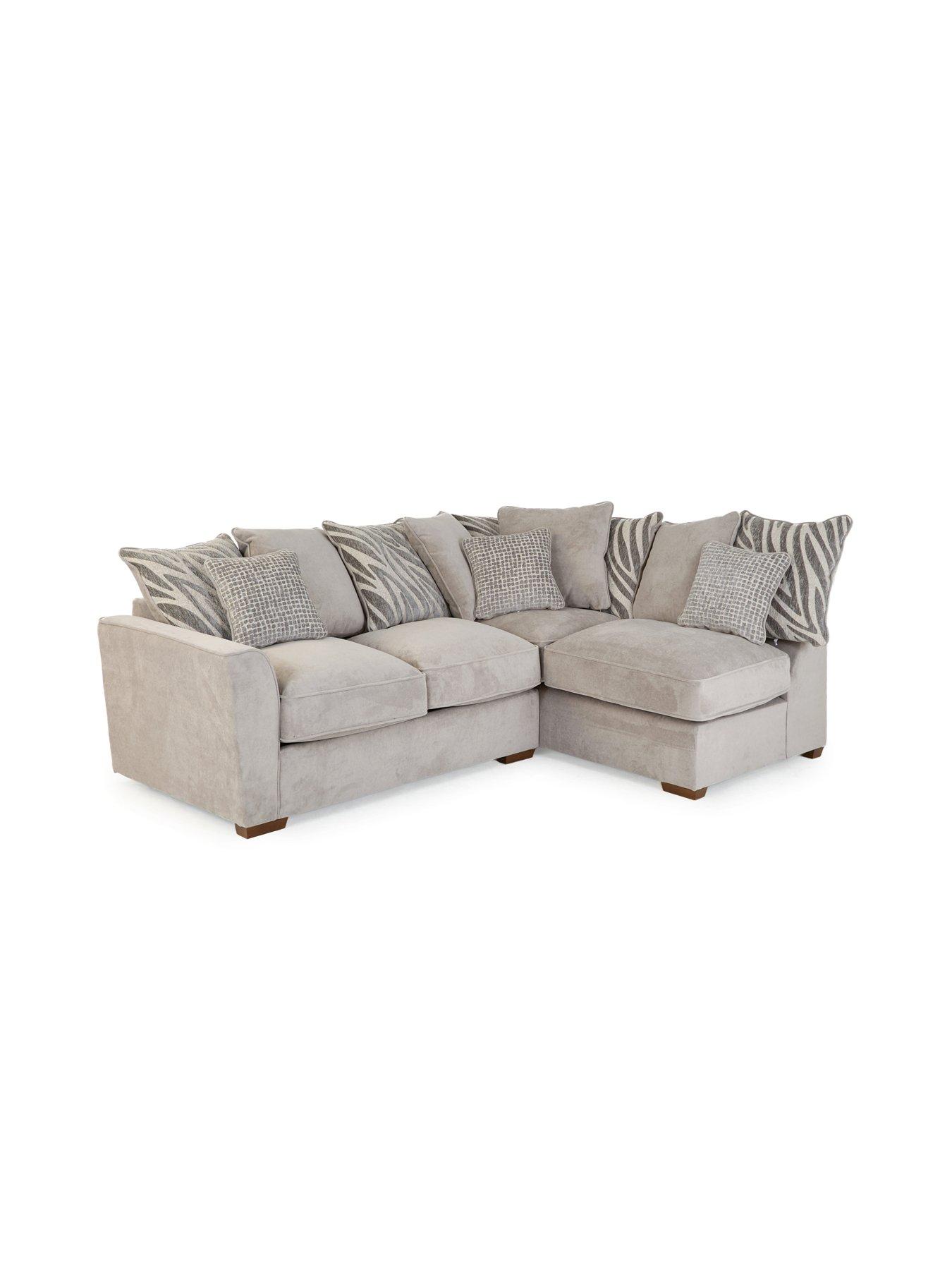 Image 4 of 7 of The Very Collection Nala Right Hand Chaise Sofa Bed with Footstool (Buy &amp; SAVE!)&nbsp;- Made to Order in the UK