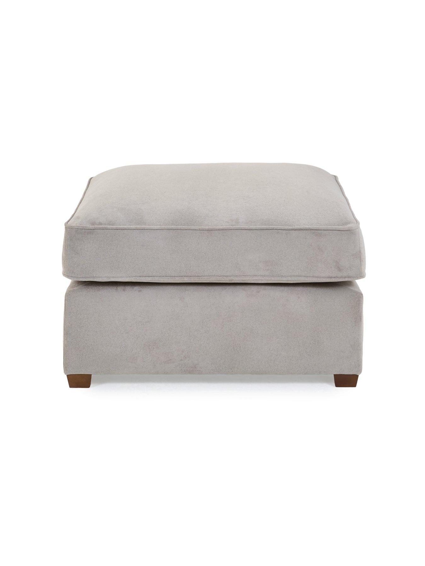 Image 5 of 7 of The Very Collection Nala Right Hand Chaise Sofa Bed with Footstool (Buy &amp; SAVE!)&nbsp;- Made to Order in the UK
