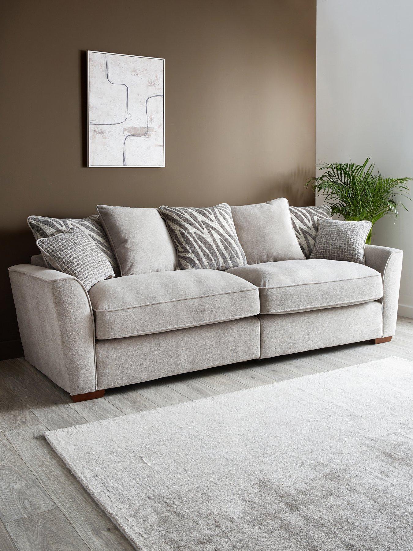 The Very Collection Nala 4 Seater Fabric Sofa