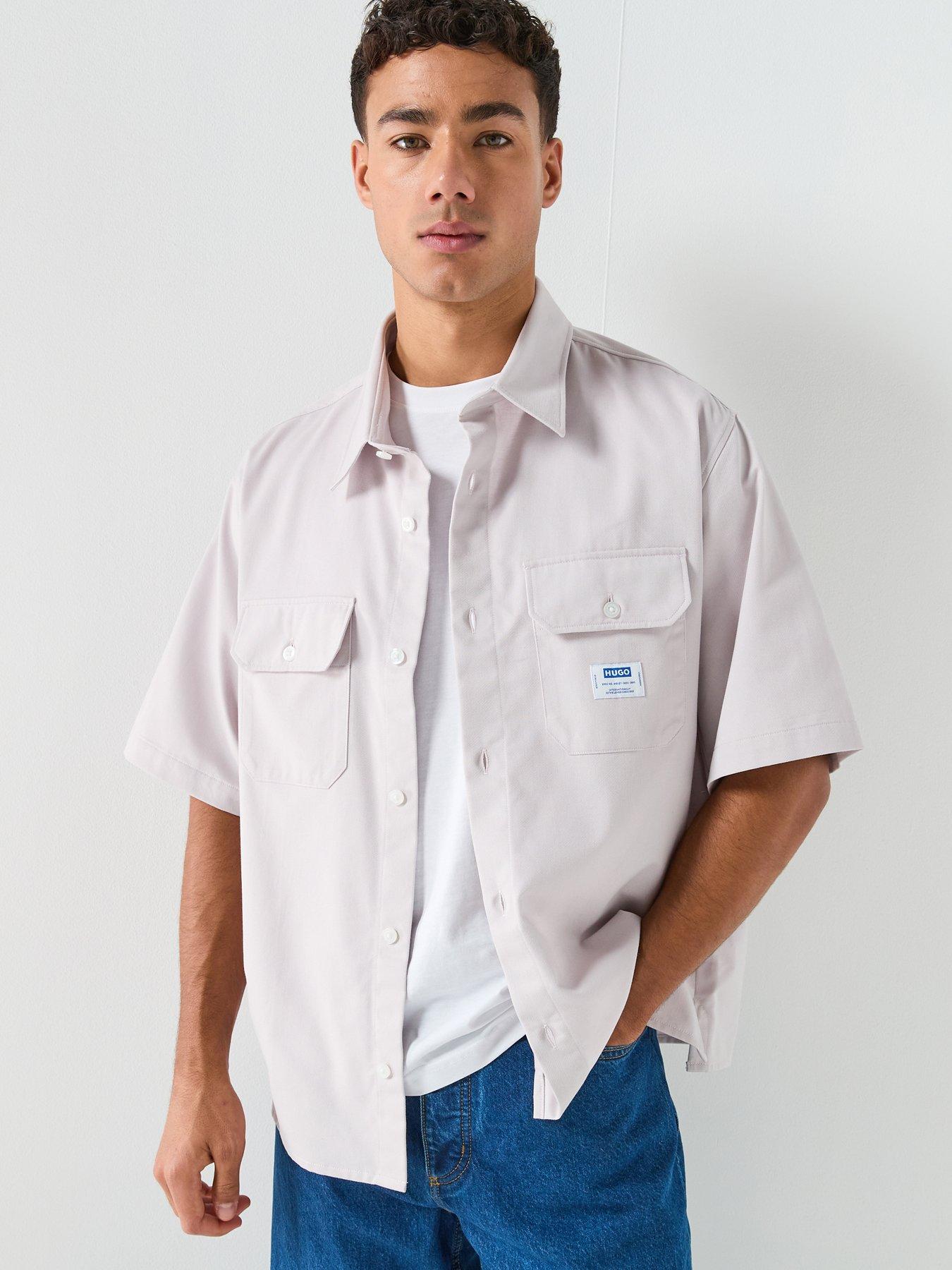 hugo-blue-ekyno-oversized-fit-short-sleeve-shirt-purplefront