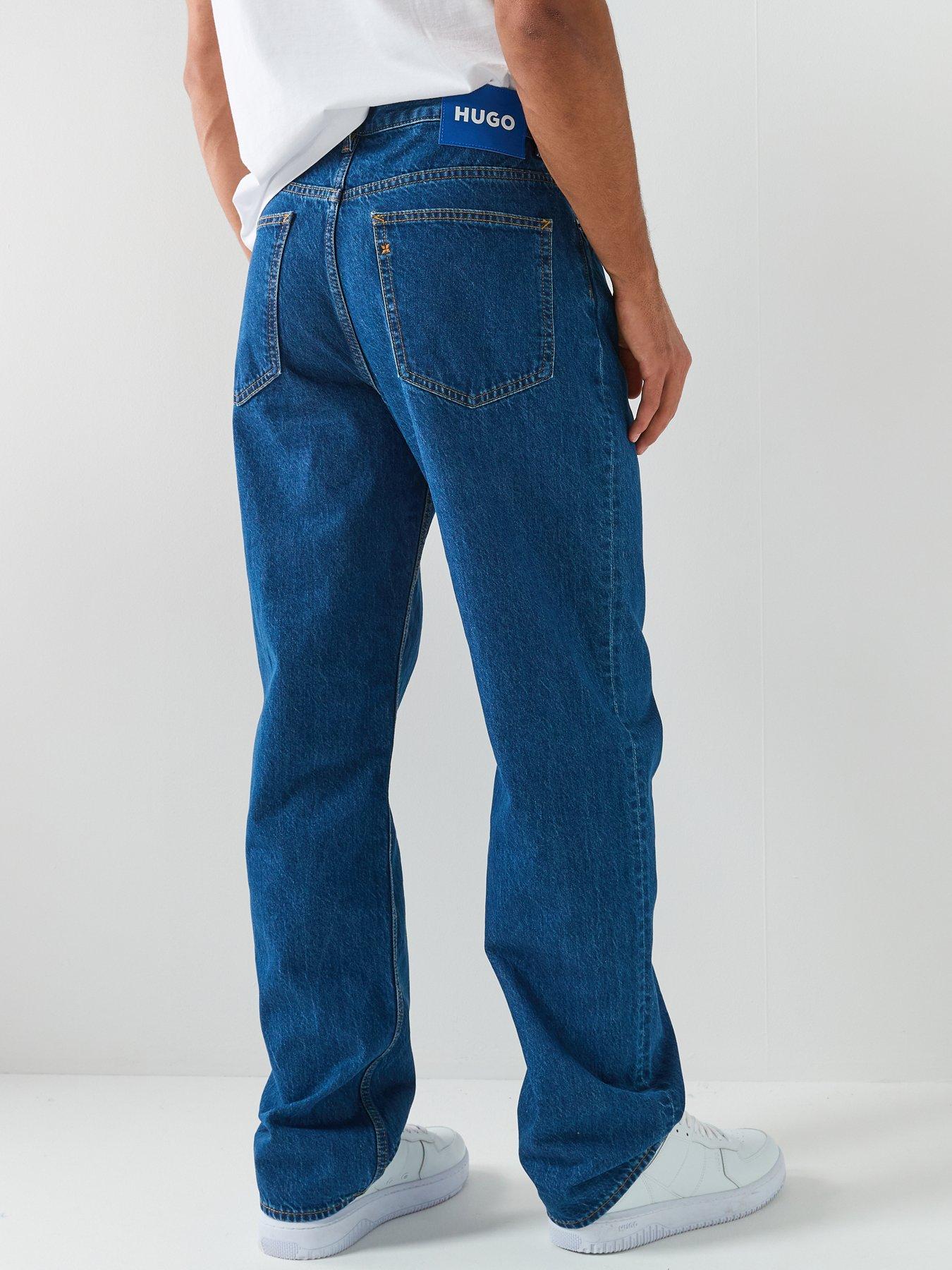 hugo-nate-baggy-fit-jeans-bluestillFront