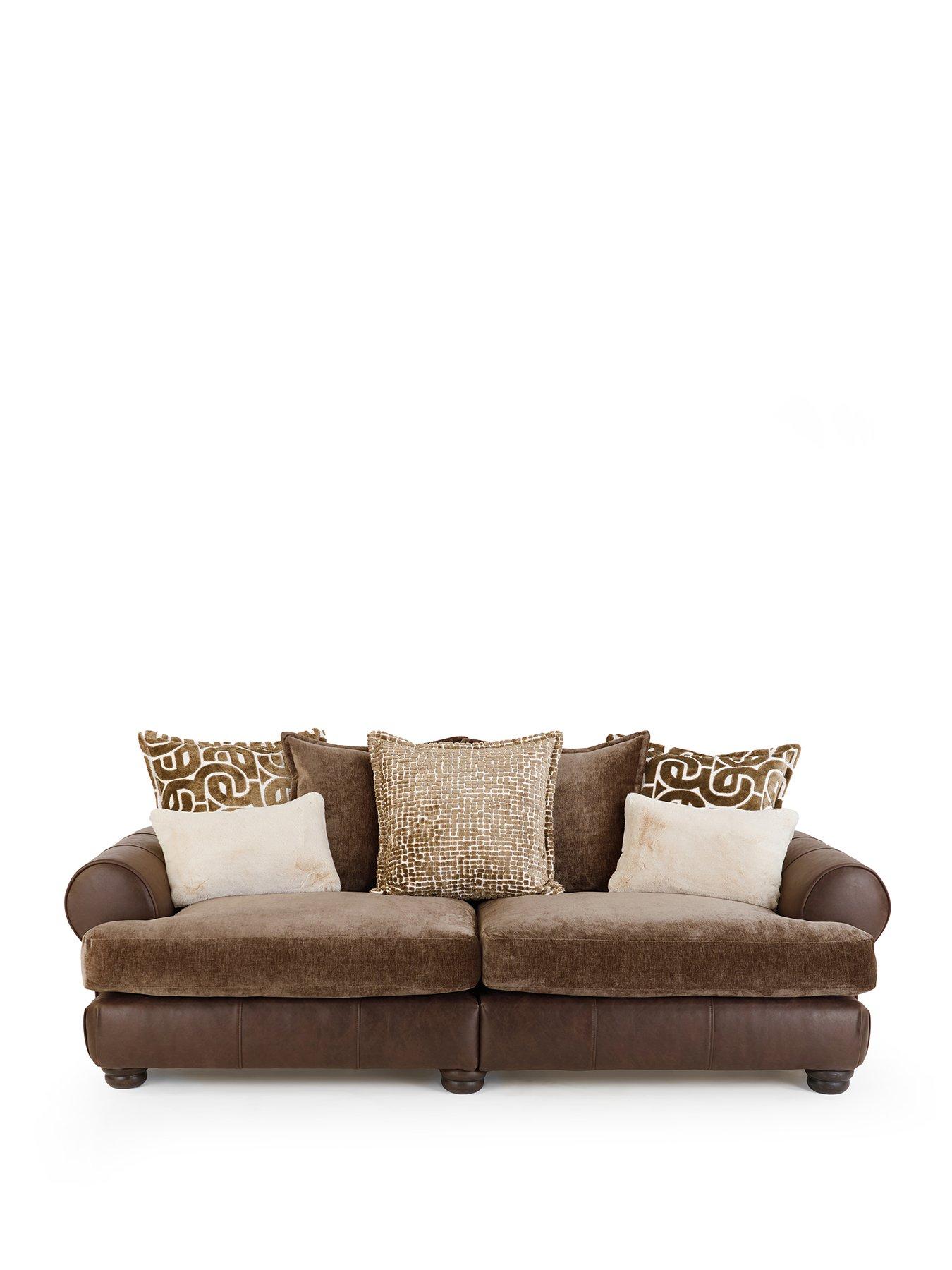 Image 2 of 7 of The Very Collection Broadway 4 Seater Fabric Sofa