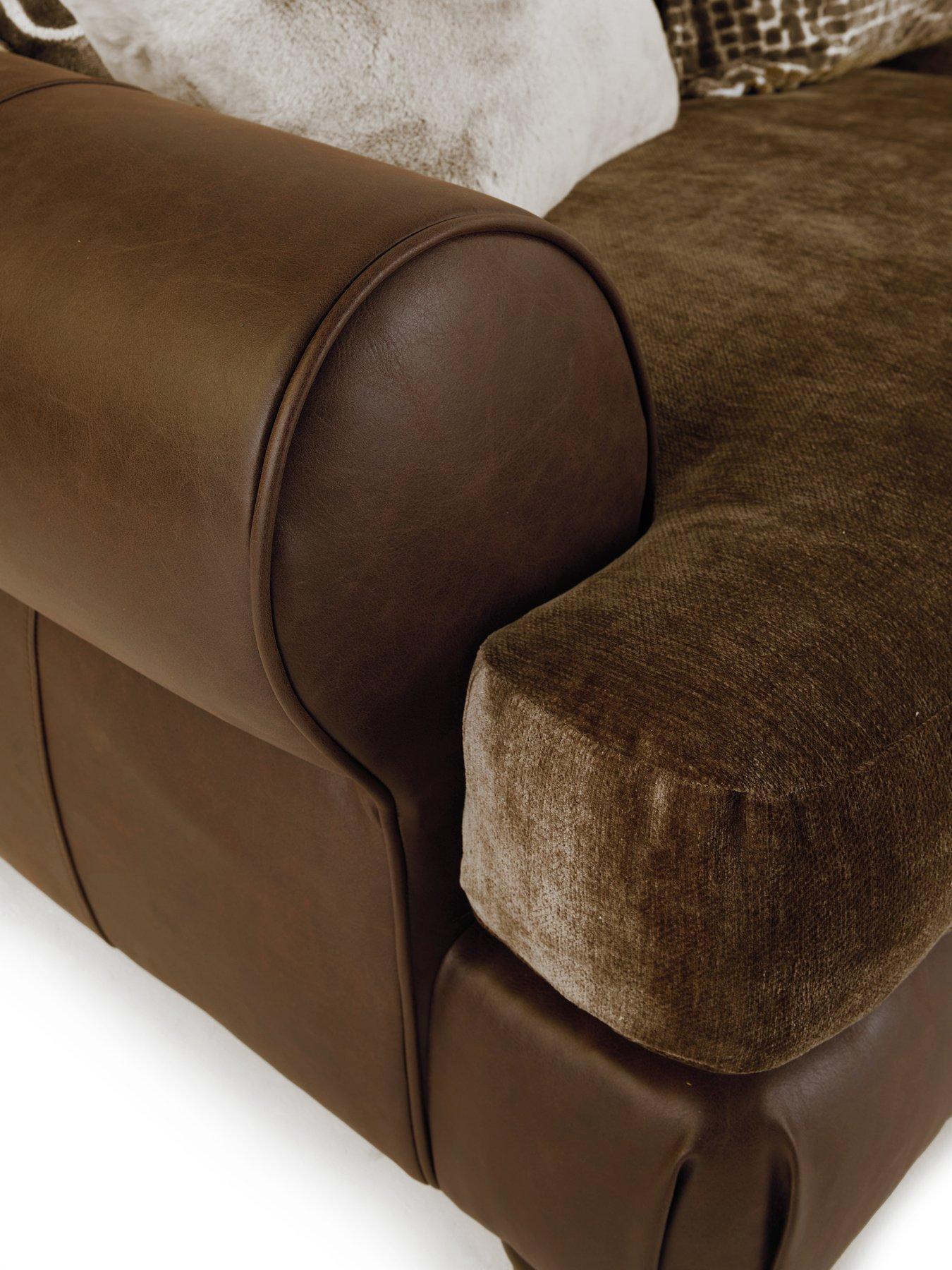 Image 5 of 7 of The Very Collection Broadway 4 Seater Fabric Sofa