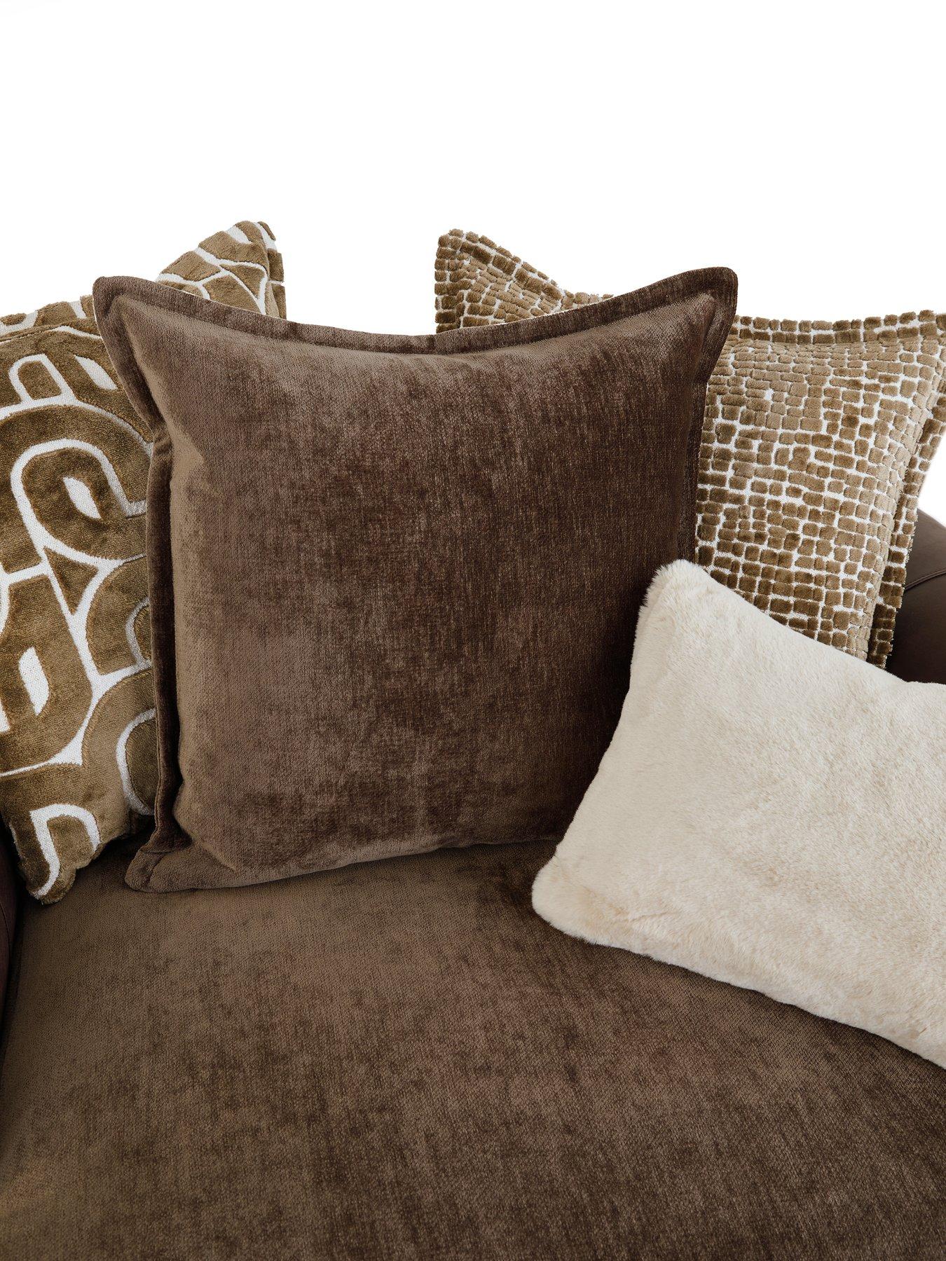 Image 6 of 7 of The Very Collection Broadway 3 + 2 Seater Fabric Sofa Set