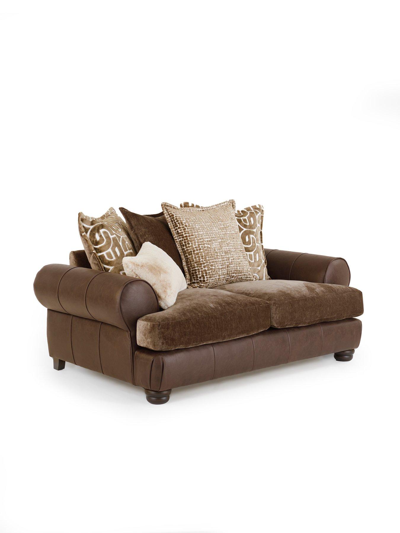 Image 3 of 7 of The Very Collection Broadway 2 Seater Fabric Sofa
