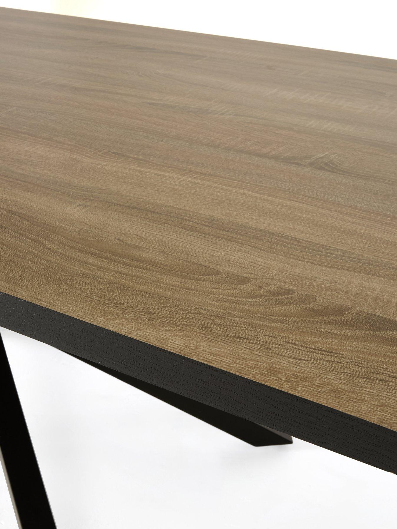 the-very-collection-oslo-180cm-rectangular-dining-table-2-benchesdetail