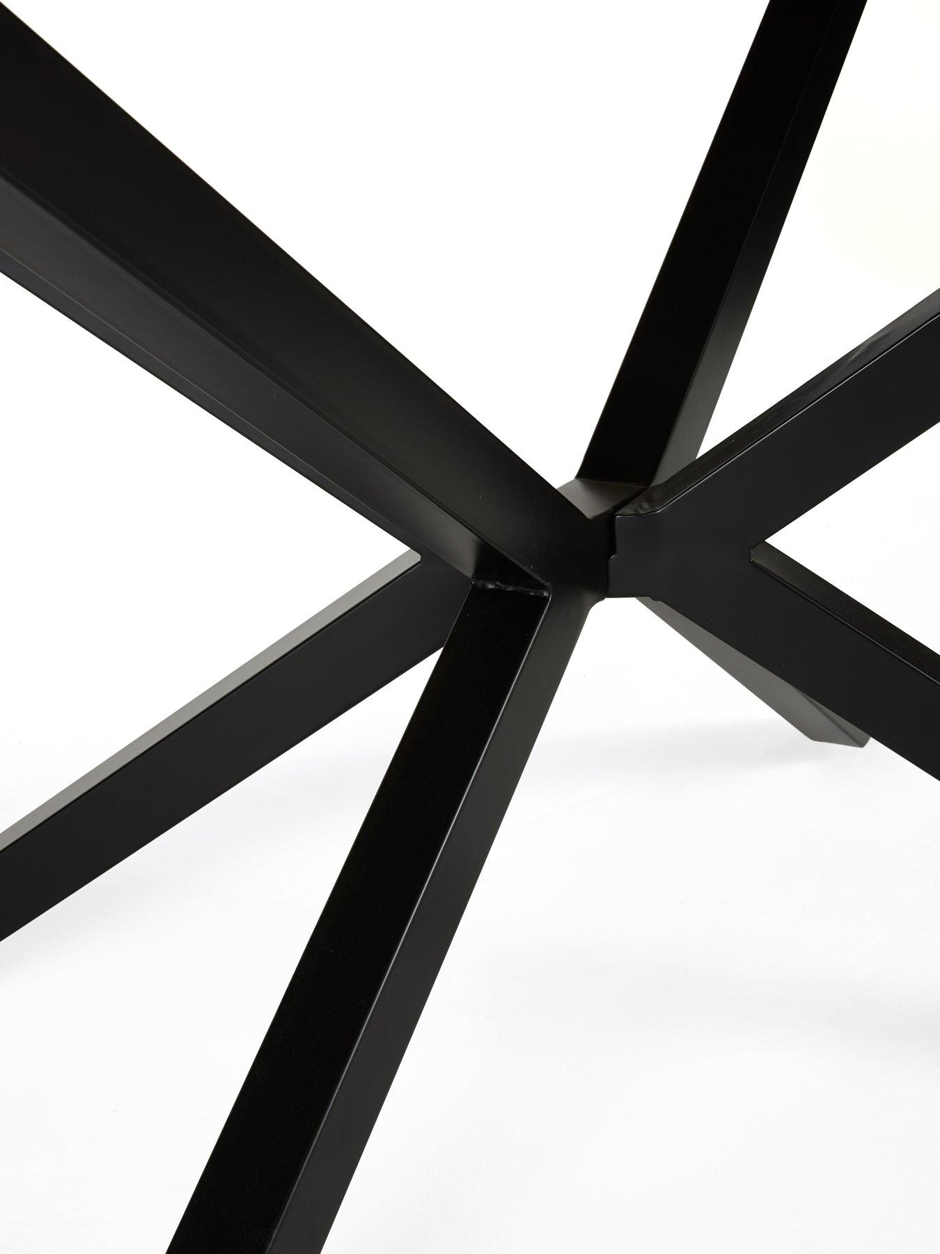 Image 6 of 7 of The Very Collection Oslo 180cm Rectangular Dining Table & 2 Benches