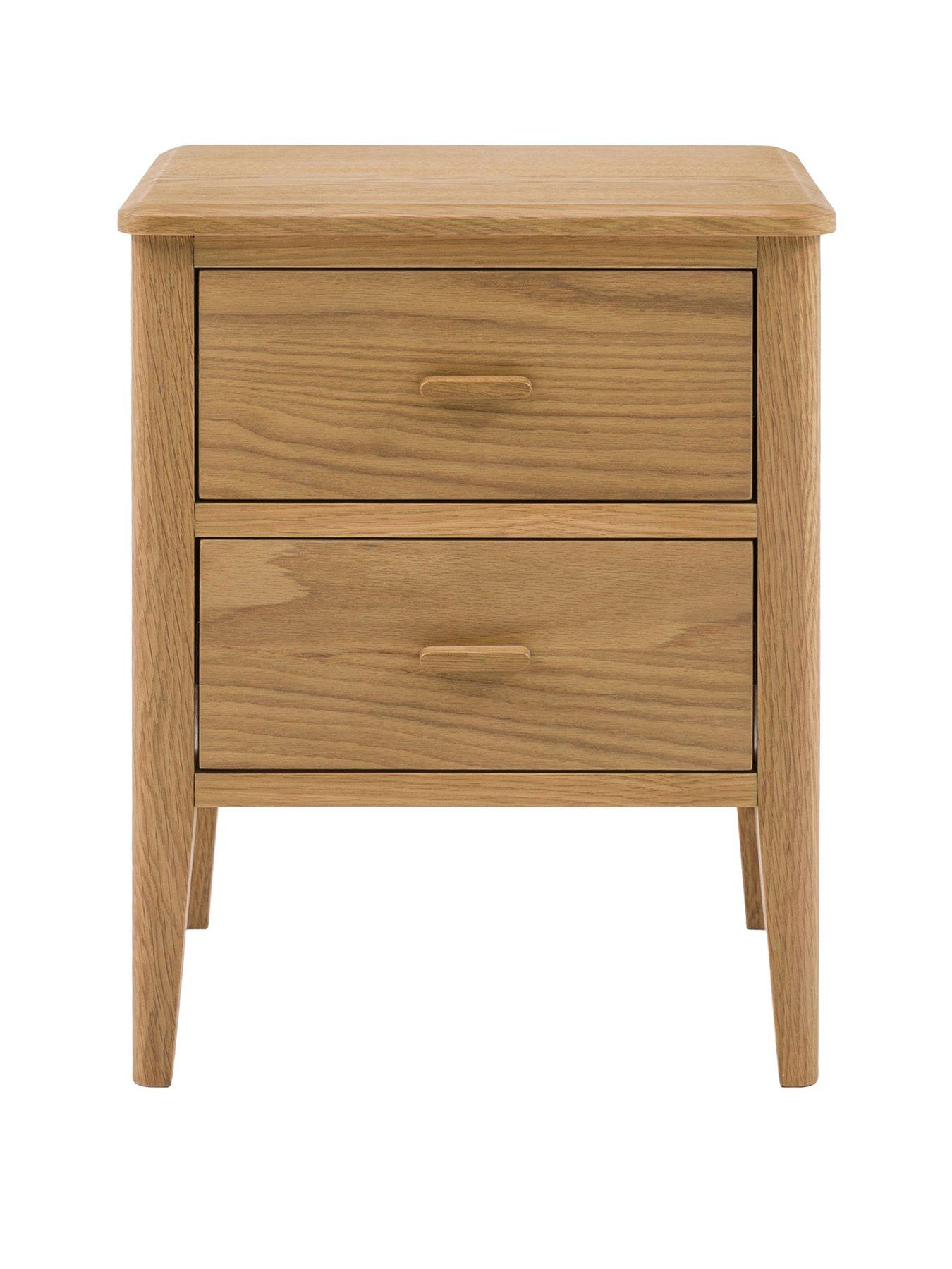 Image 2 of 4 of Gallery Direct Camden 2 Drawer Bedside Natural