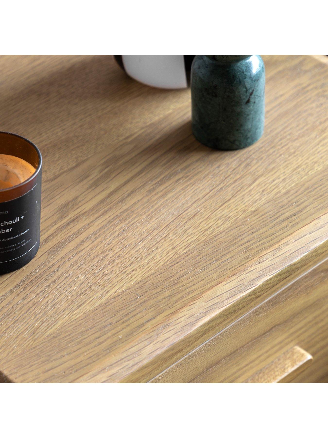 Image 4 of 4 of Gallery Direct Camden 2 Drawer Bedside Natural
