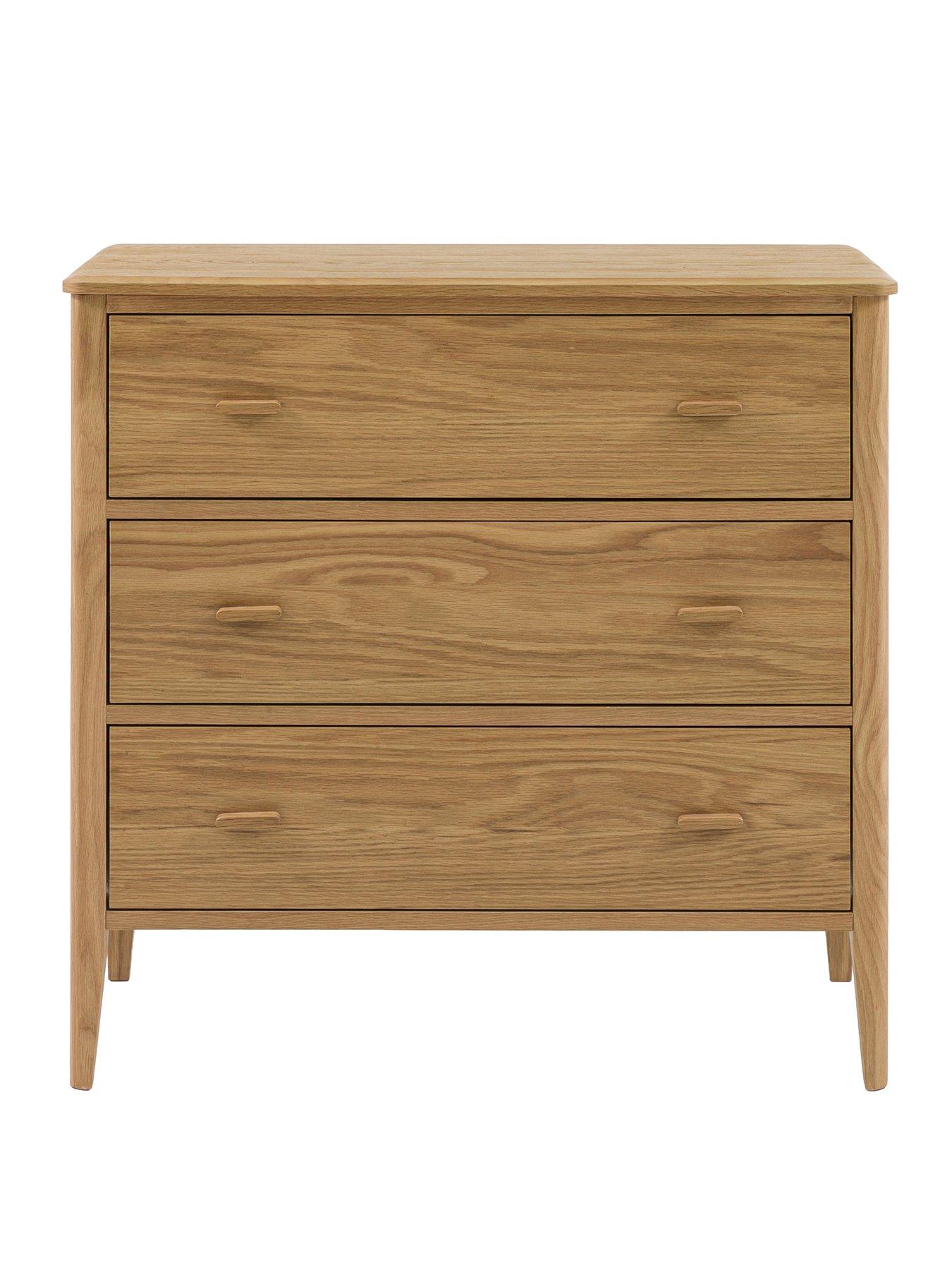 Image 2 of 4 of Gallery Direct Camden 3 Drawer Chest Natural