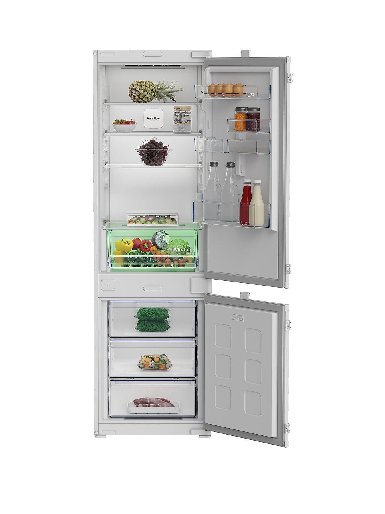 Beko Beko BCNAD473V Integrated AeroFlow Fridge Freezer with HarvestFresh