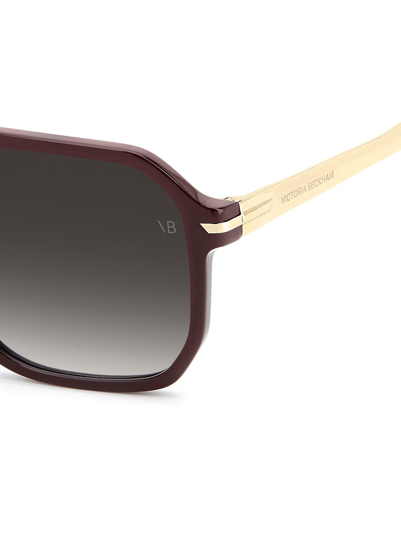 Image 5 of 5 of VICTORIA BECKHAM 1002/S Women's Navigator Sunglasses - Red
