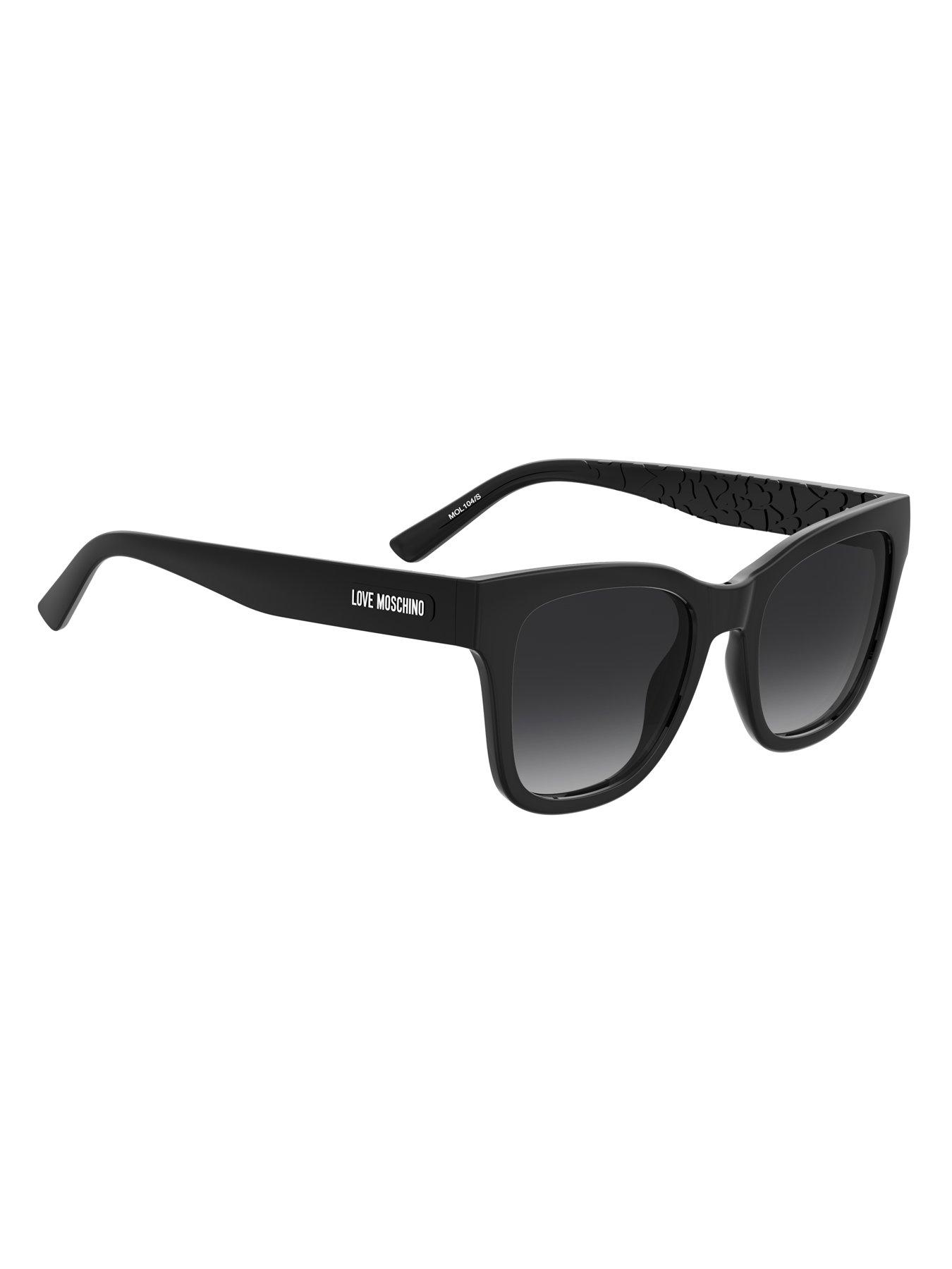 Image 2 of 4 of LOVE MOSCHINO MOL104/S Women's Sunglasses - Black