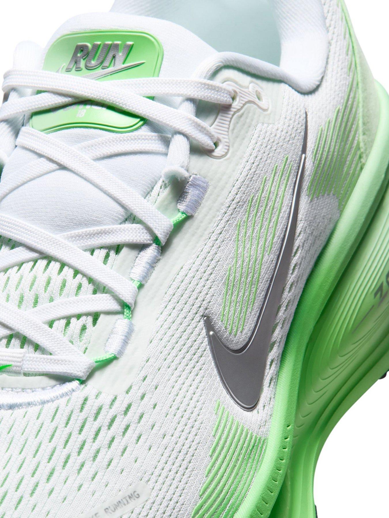 Image 7 of 7 of Nike Womens Running Vomero 18 Trainers - White/green