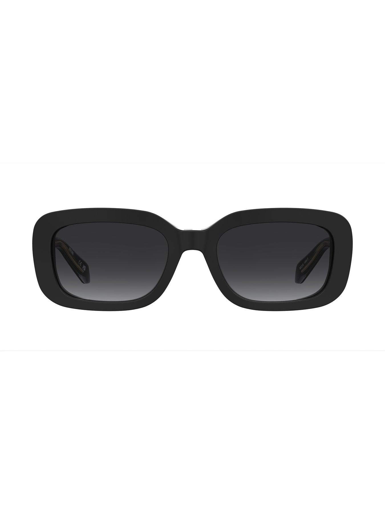 moschino-round-thick-frame-sunglasses--blackoutfit