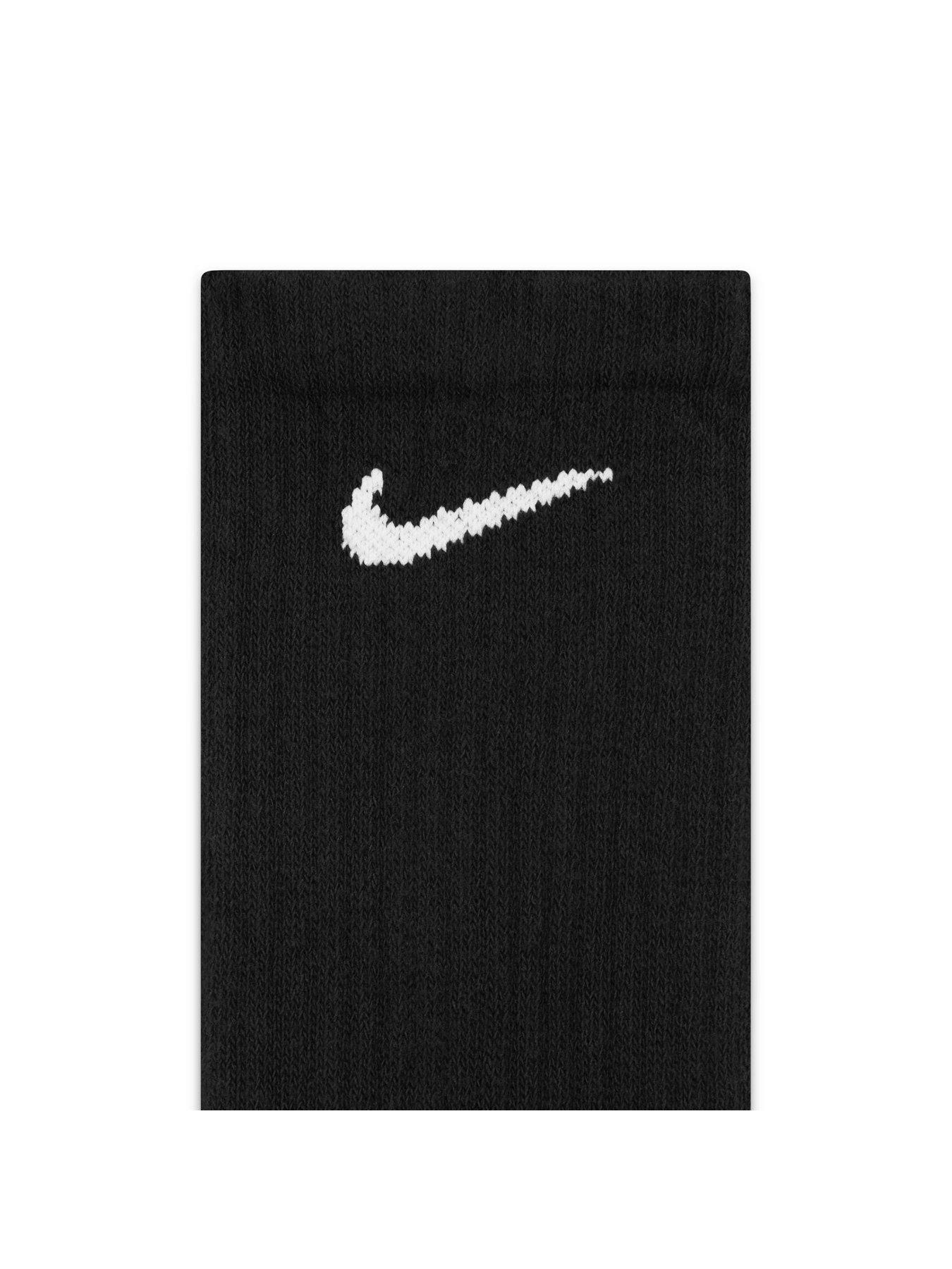 Image 5 of 5 of Nike Mens Training Everyday Cushioned Crew Socks (6 Pair) - Black