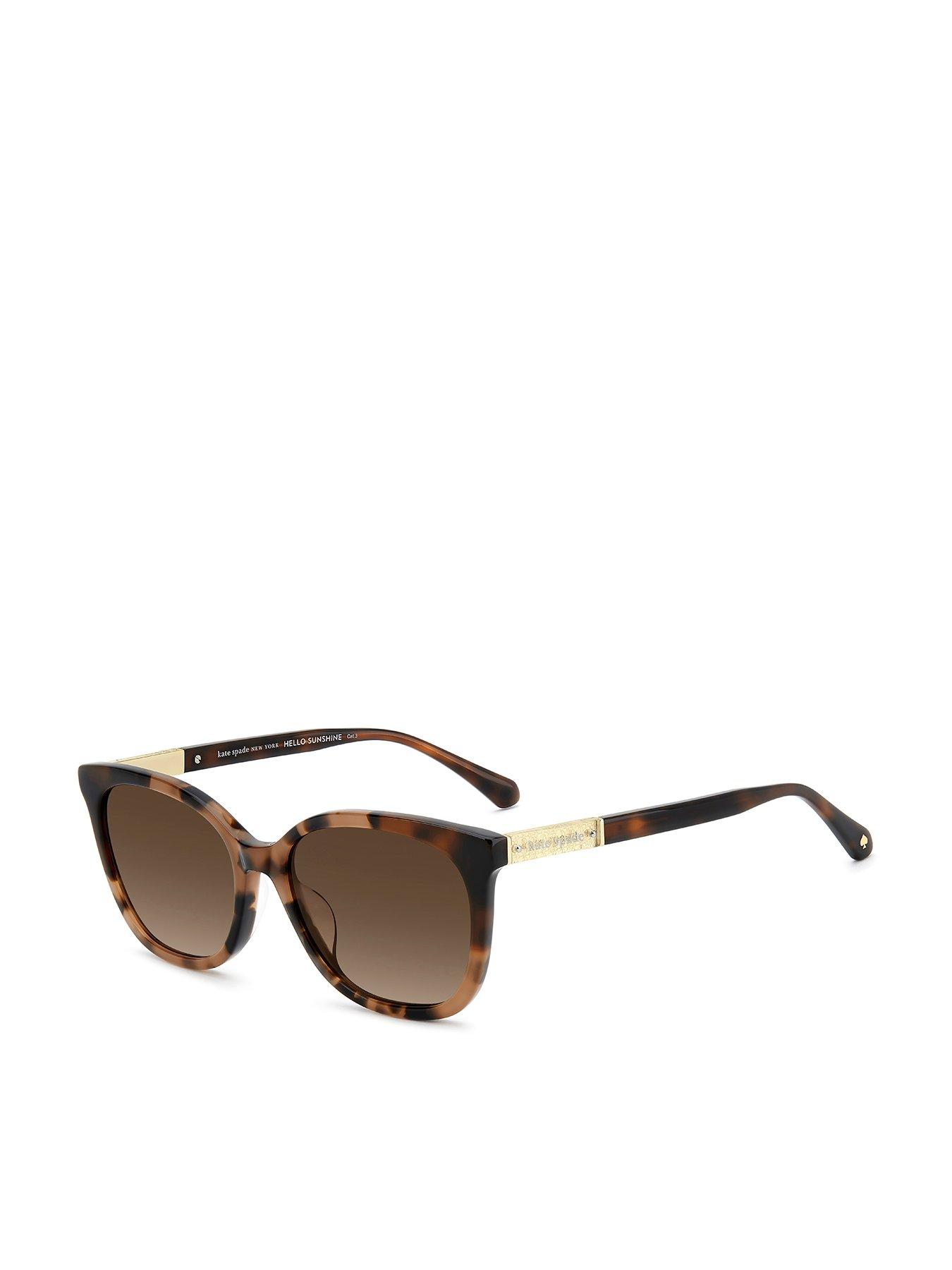 Kate Spade New York Square Sunglasses- Havana