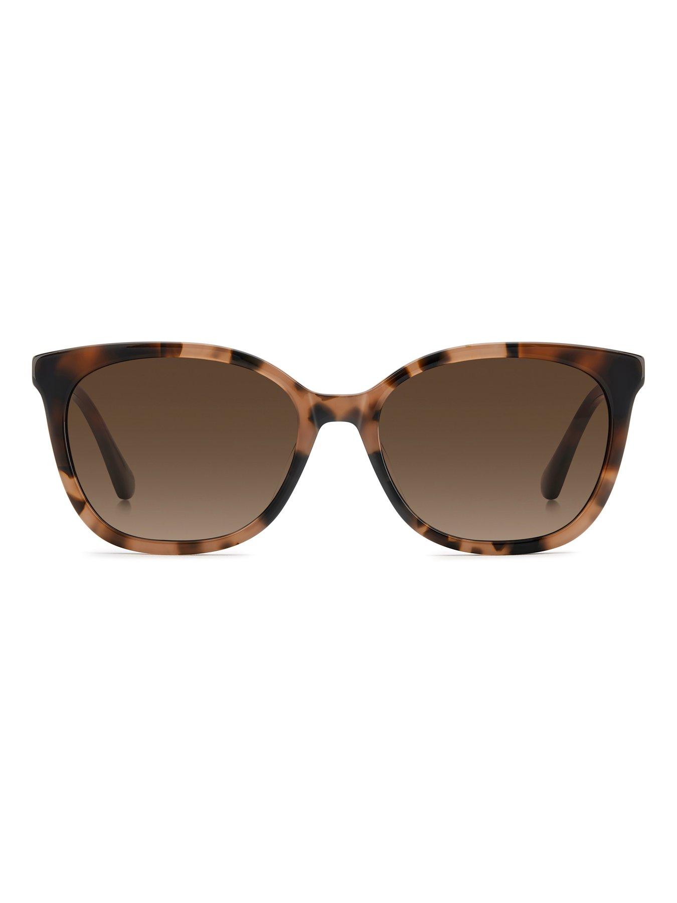 Image 3 of 5 of Kate Spade New York Square Sunglasses- Havana