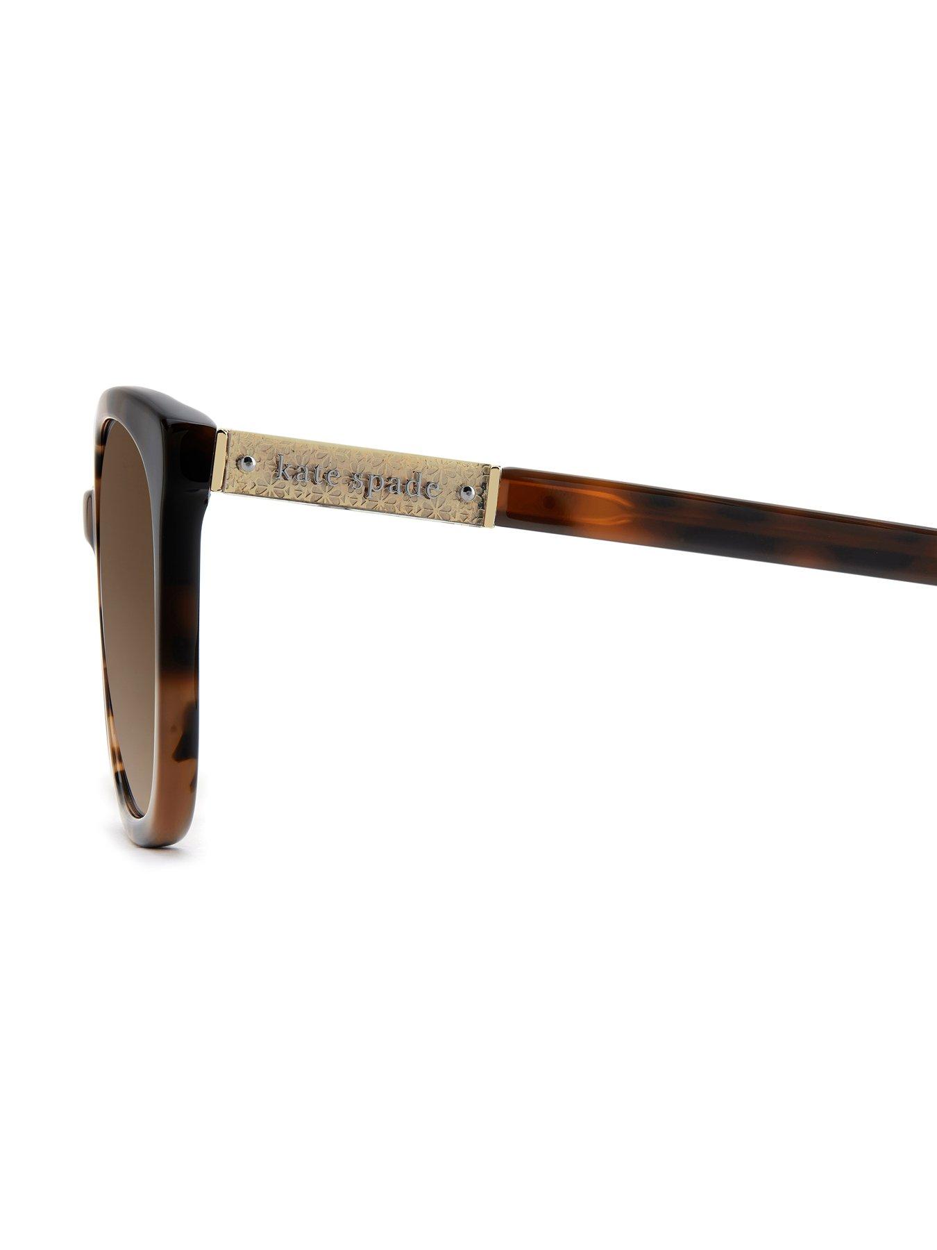 Image 4 of 5 of Kate Spade New York Square Sunglasses- Havana