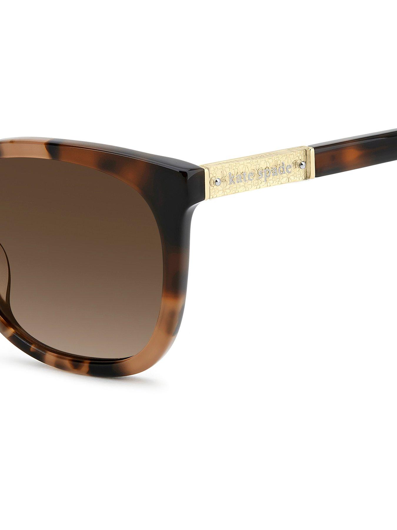Image 5 of 5 of Kate Spade New York Square Sunglasses- Havana