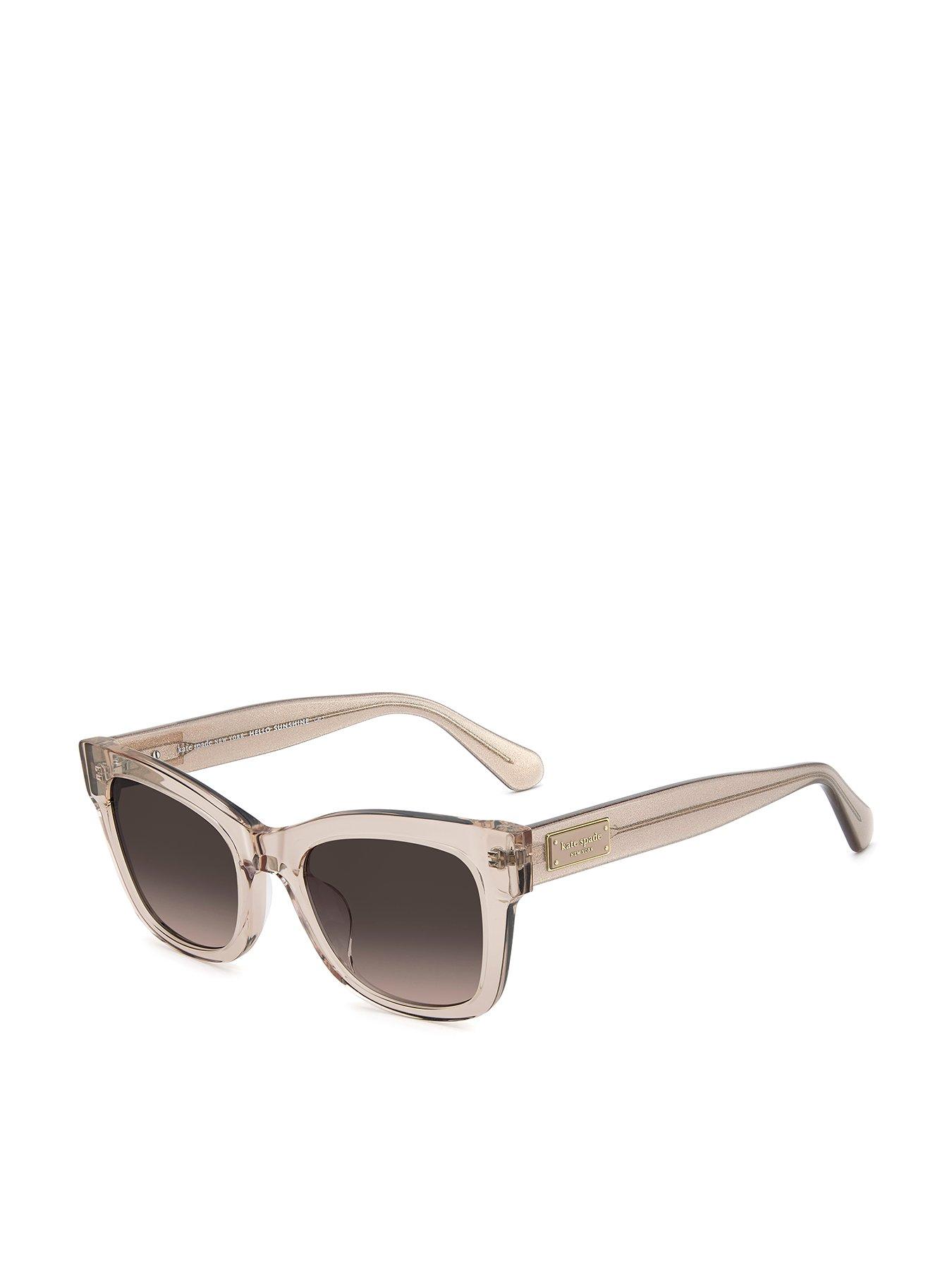 Kate Spade New York Square Sunglasses- Translucent