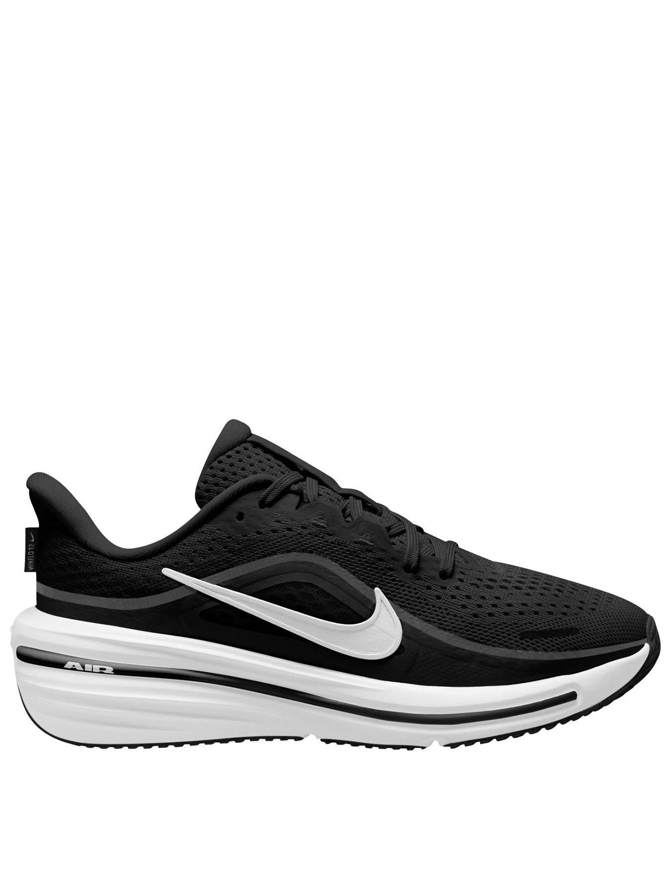 Nike Big Kids Running Winflo 12 Trainers - Black