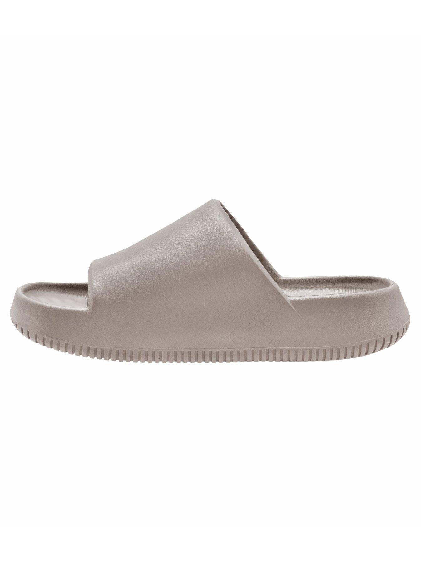 Image 4 of 5 of Nike Womens Calm 2.0 Sliders - Grey