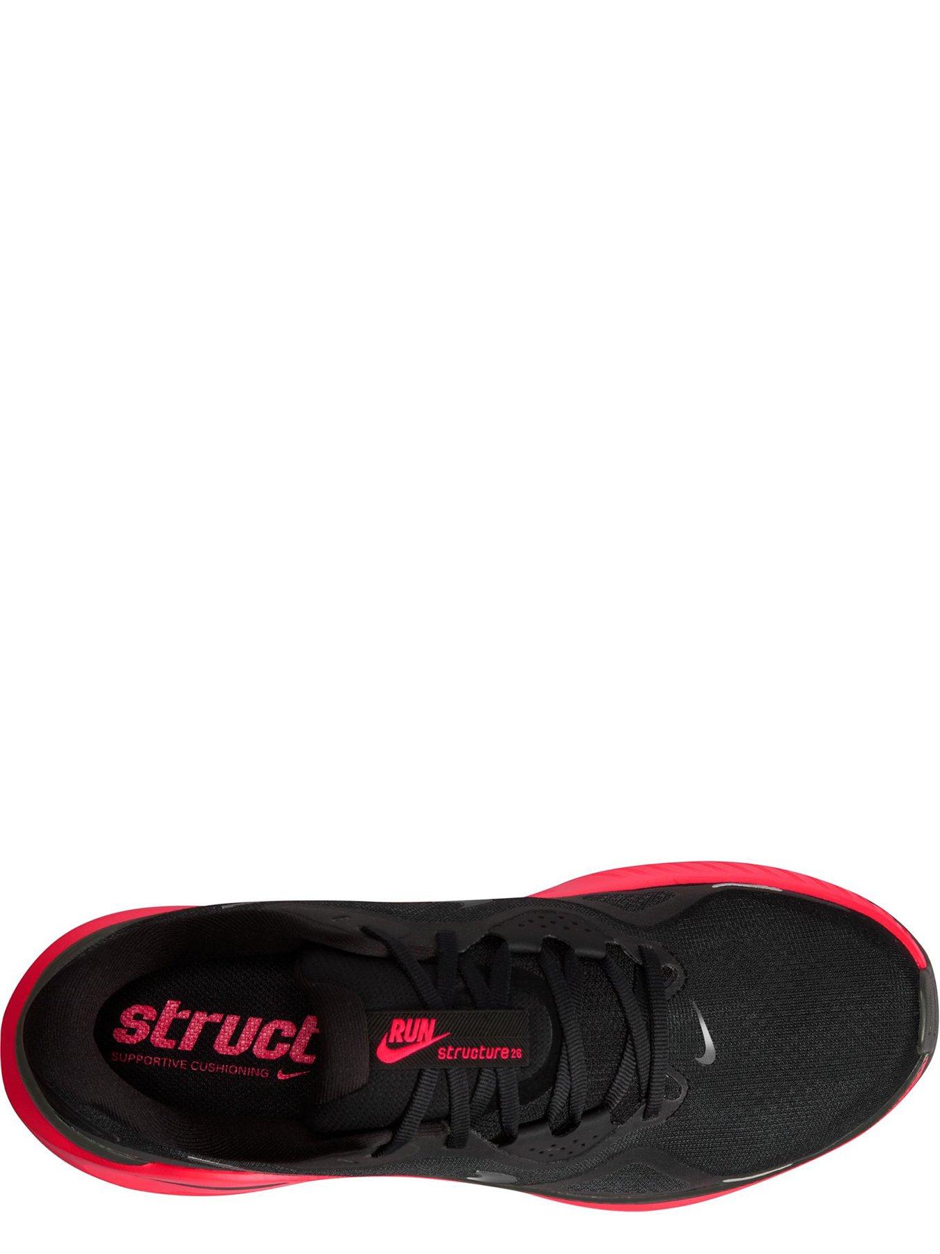 Image 2 of 5 of Nike Mens Running Structure 26 Trainers - Black