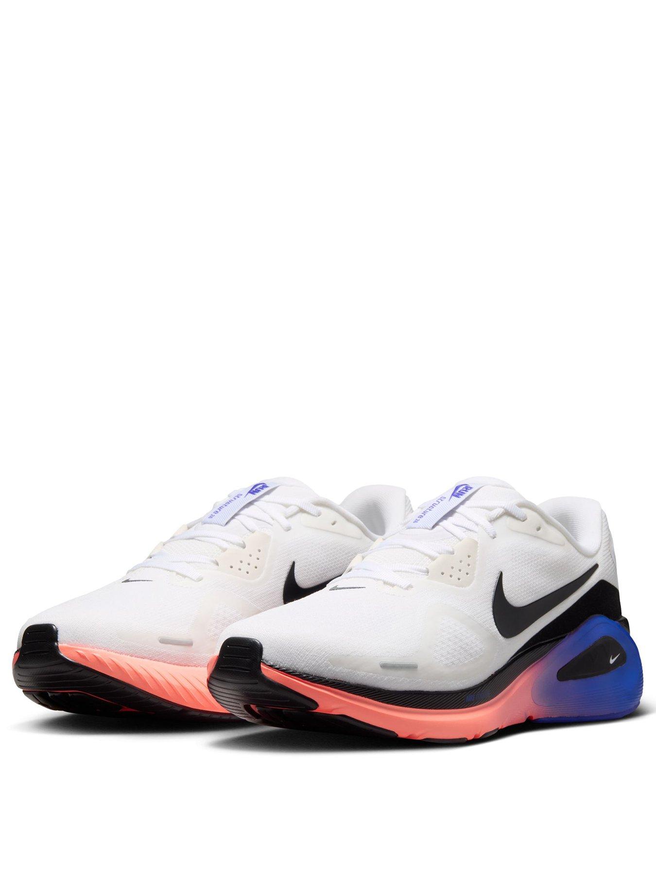 Image 2 of 7 of Nike Mens Running Structure 26 Trainers - White