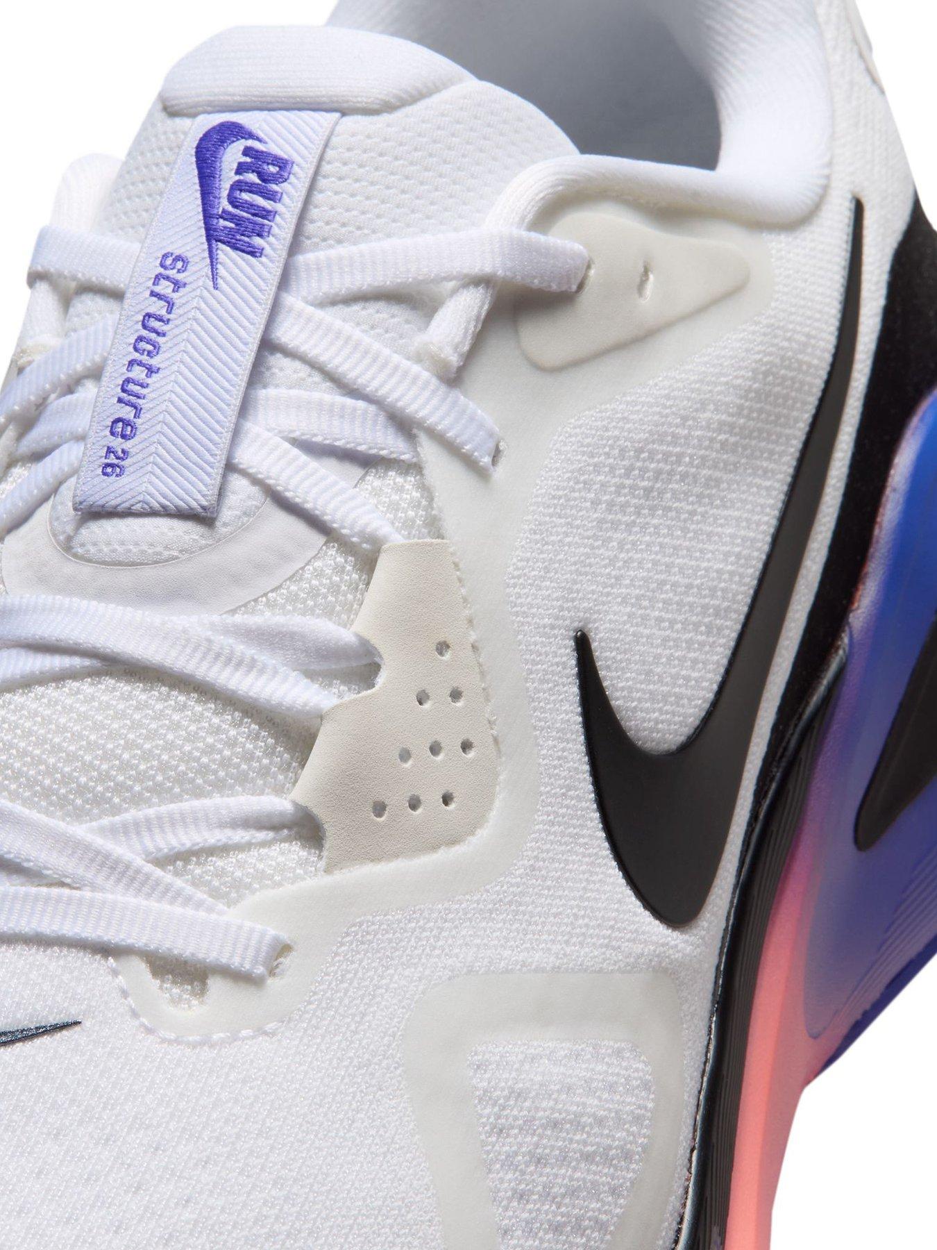 Image 7 of 7 of Nike Mens Running Structure 26 Trainers - White