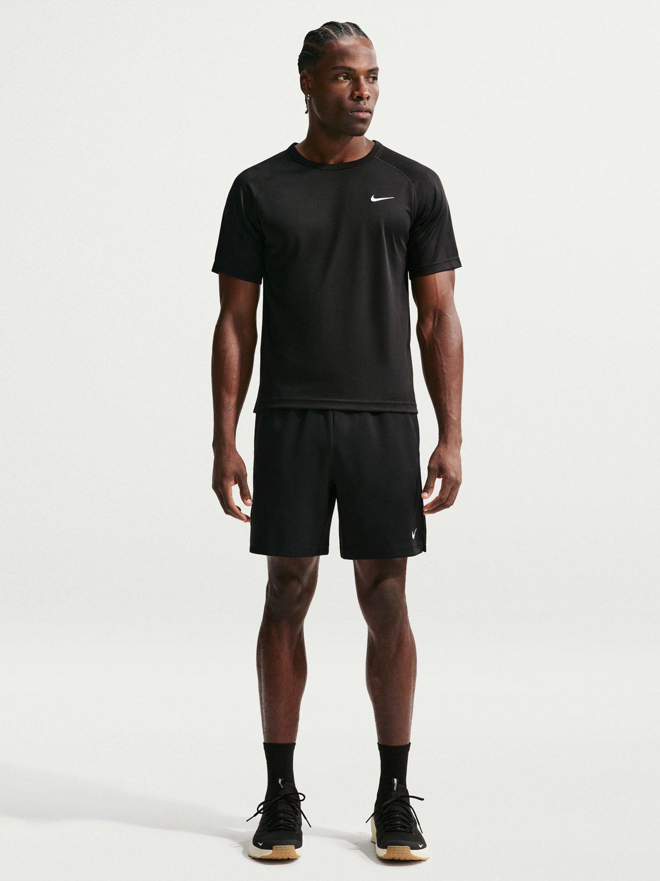 Nike Mens Dri-Fit Flex Short Sleeve T-Shirt - Black