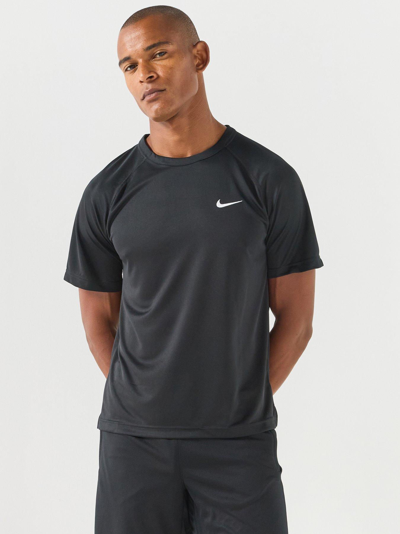 Nike Mens Dri-Fit Flex Short Sleeve T-Shirt - Black