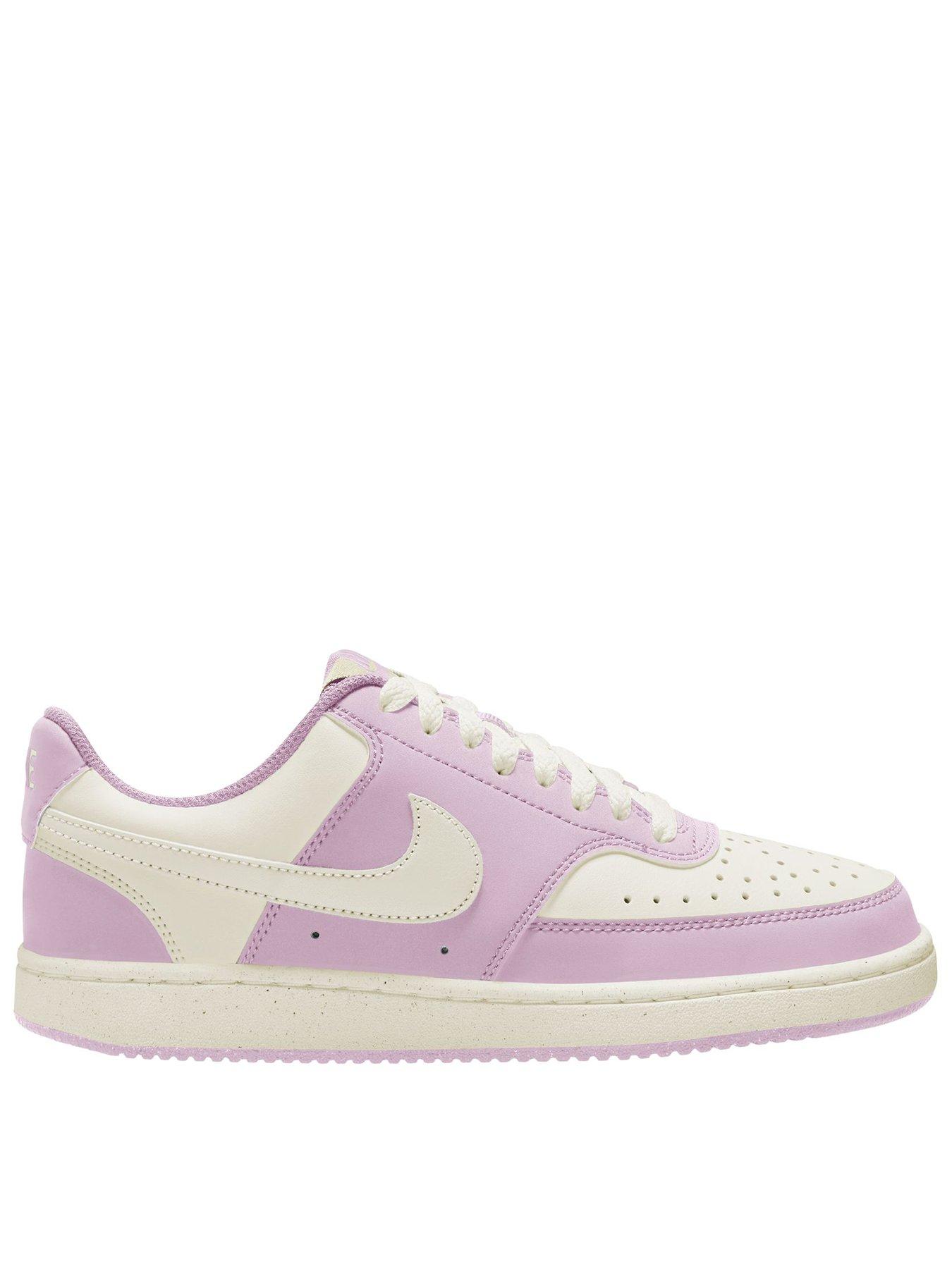 Nike Womens Court Vision Low Profile Trainers - Pink